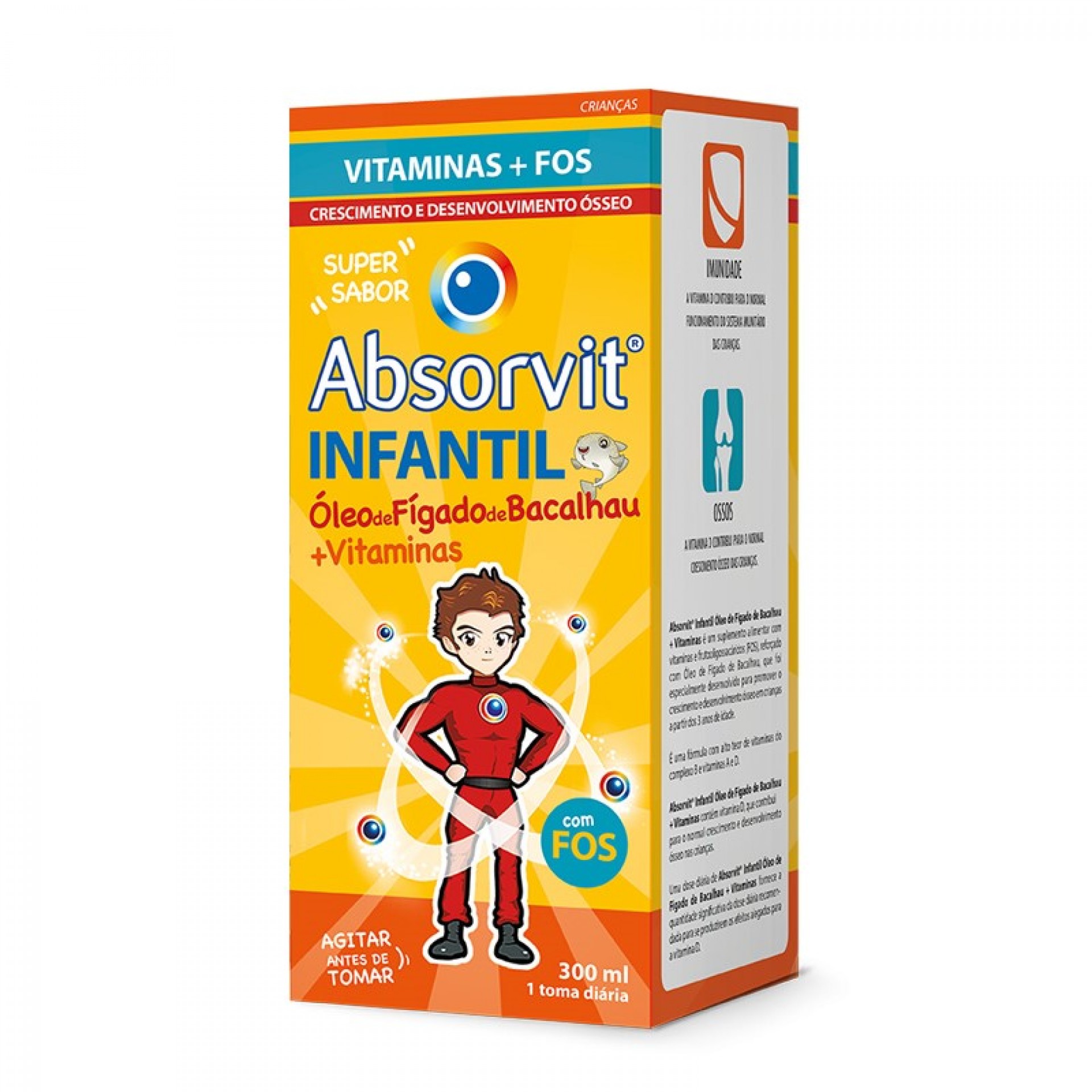 Absorvit Child Cod Liver Oil + Vitamins 300ml