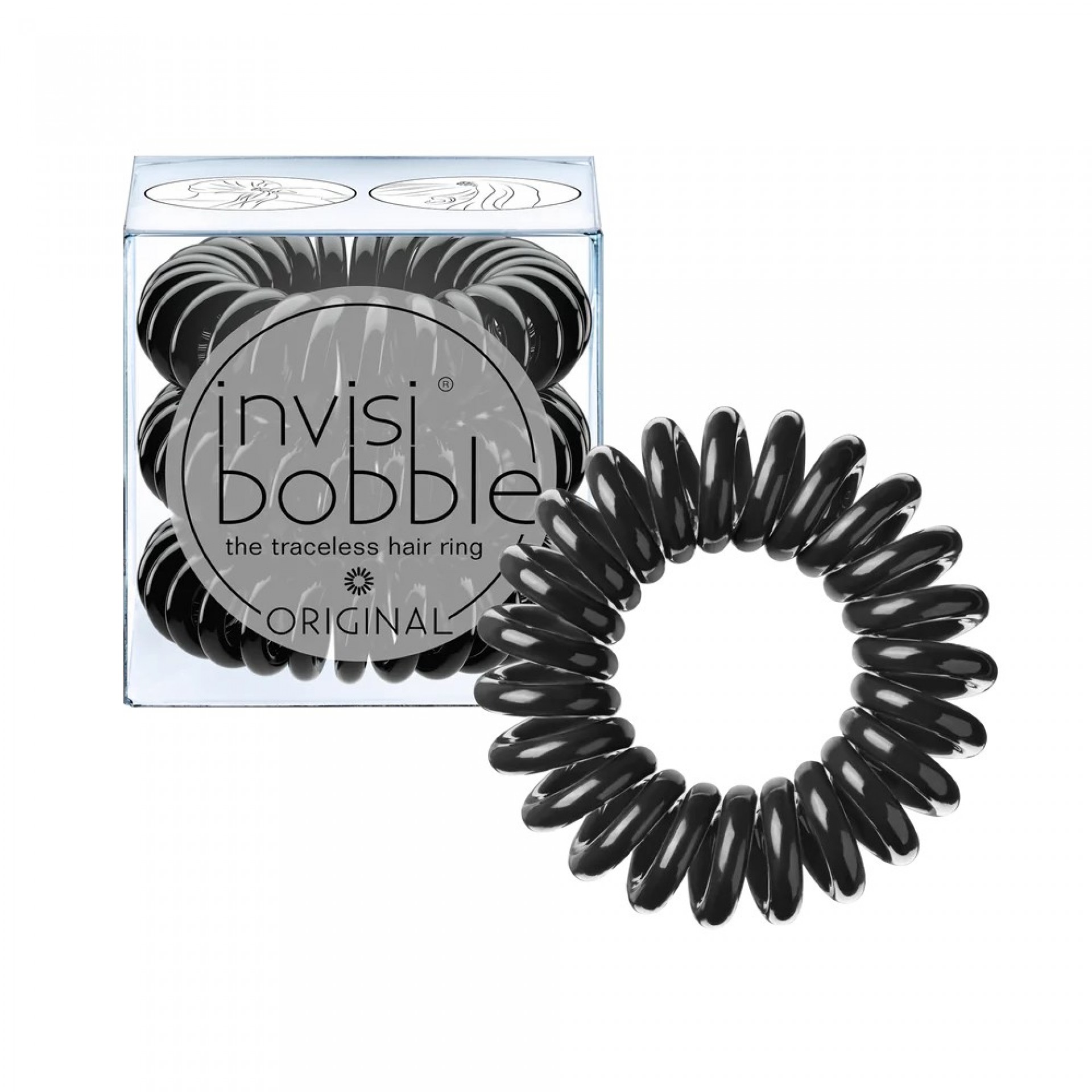 Original Elástico True Black 3 Unidades