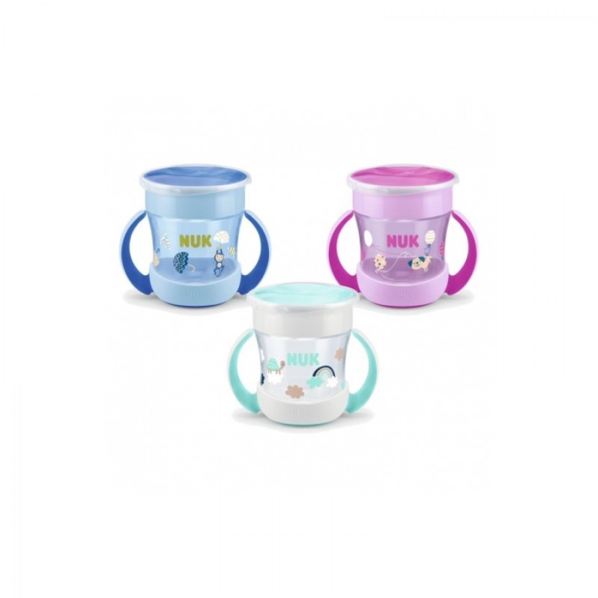 Nuk Mini Magic Evolution Tasse avec Couvercle 6m+ 160ml