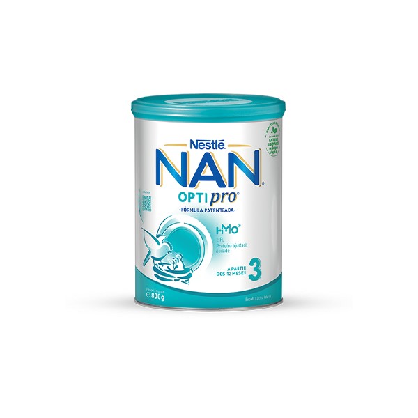 NAN Optipro 3 Latte di Crescita 12M+ 800g con 25% di Sconto