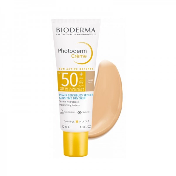 Bioderma Photoderm Crème SPF50+ Teinte Claire 40ml Bioderma Photoderm Crème SPF50+ Teinte Claire 40ml
