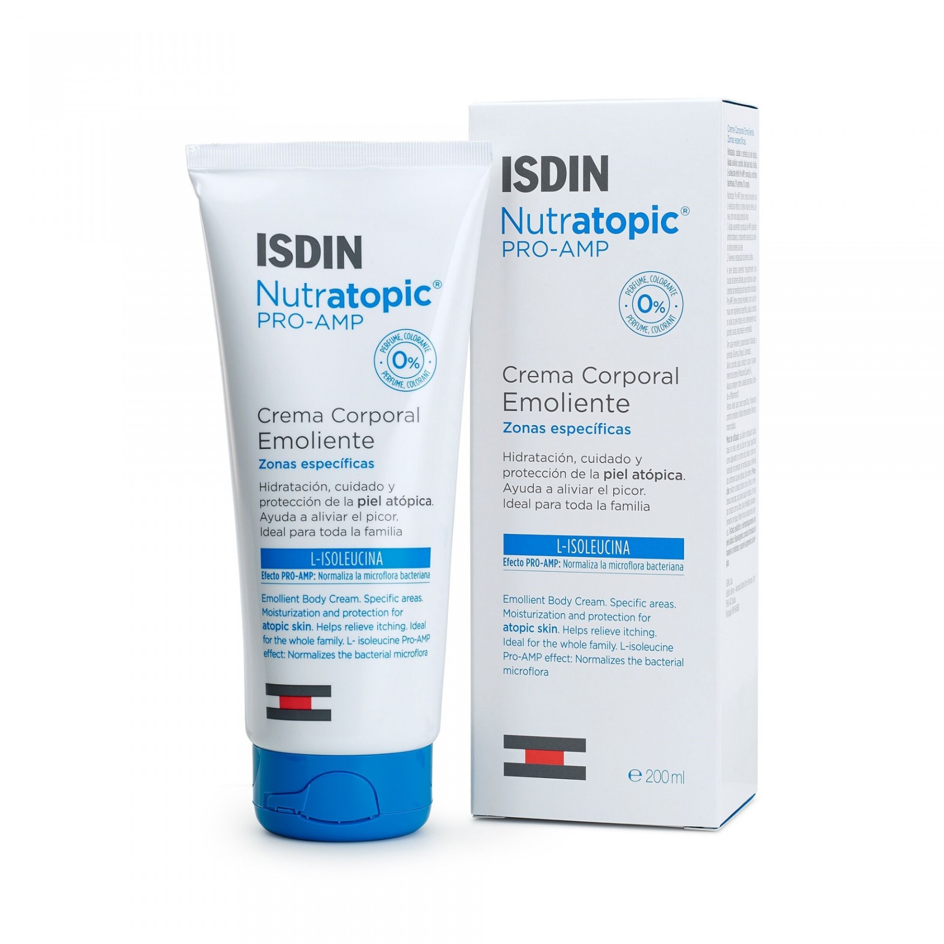 Isdin Nutratopic Pro-AMP Crema Emoliente Pieles Atópicas 200ml
