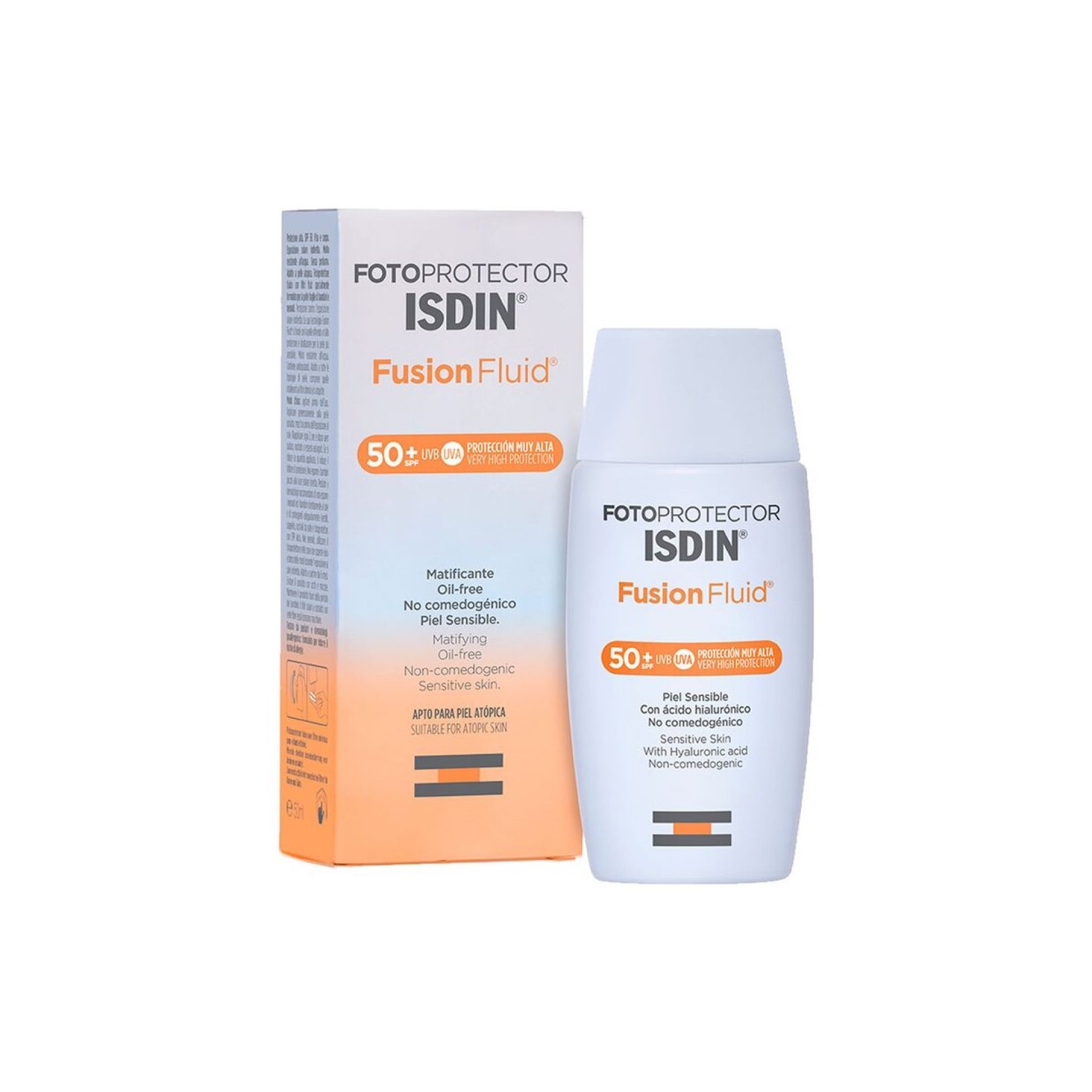 Isdin Fotoprotector Fusion Fluid Facial Sunscreen SPF50+ 50ml
