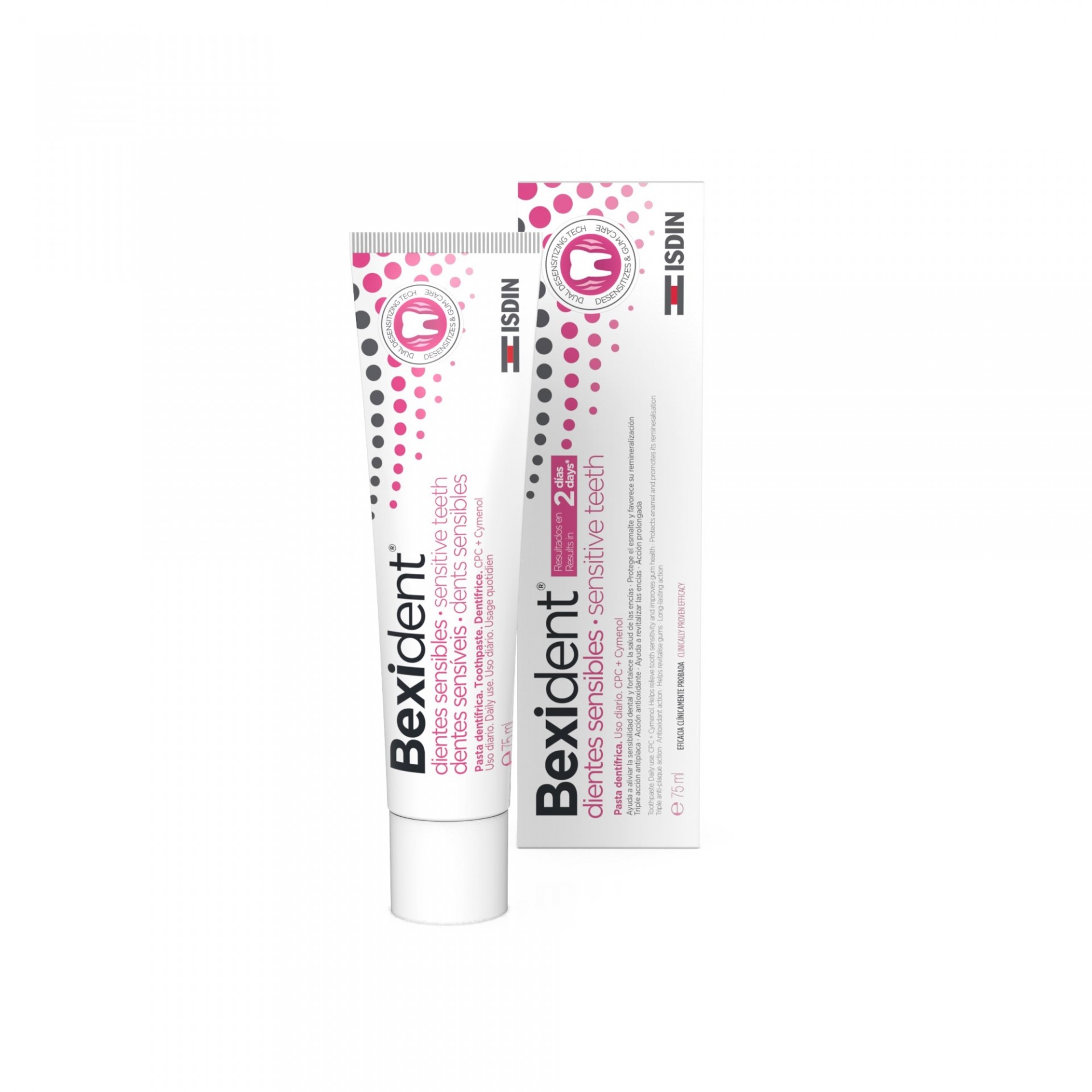 Isdin Bexident Dentes Sensíveis Pasta Dentífrica 75ml