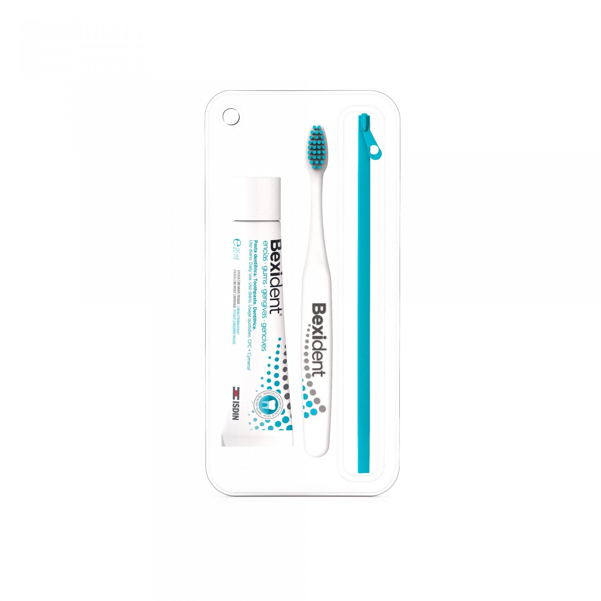 Isdin Bexident Gengivas Kit Smile&Go Dentrífico 25ml + Escova de Dentes