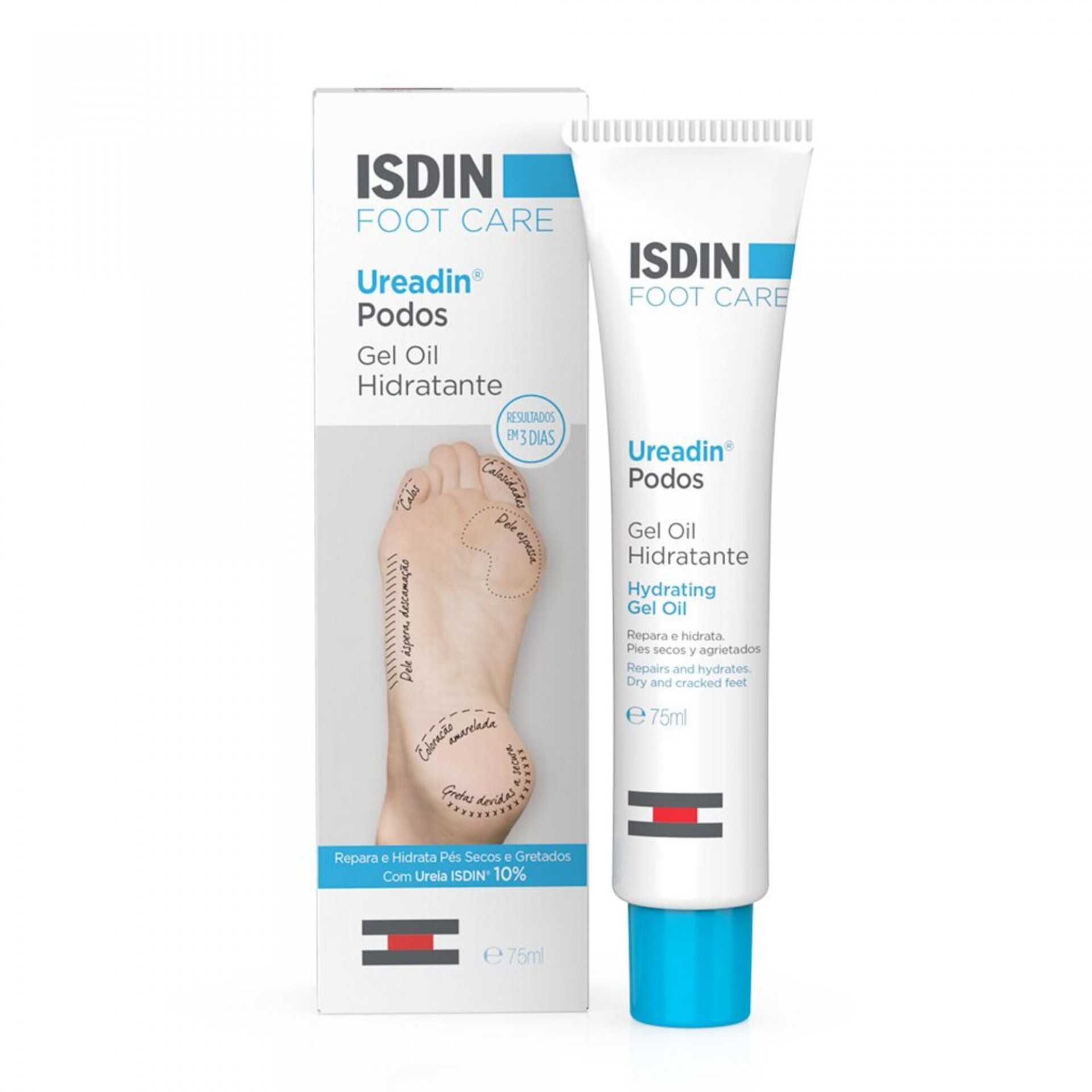 Isdin Ureadin Podos Gel-Olio Idratante 75ml