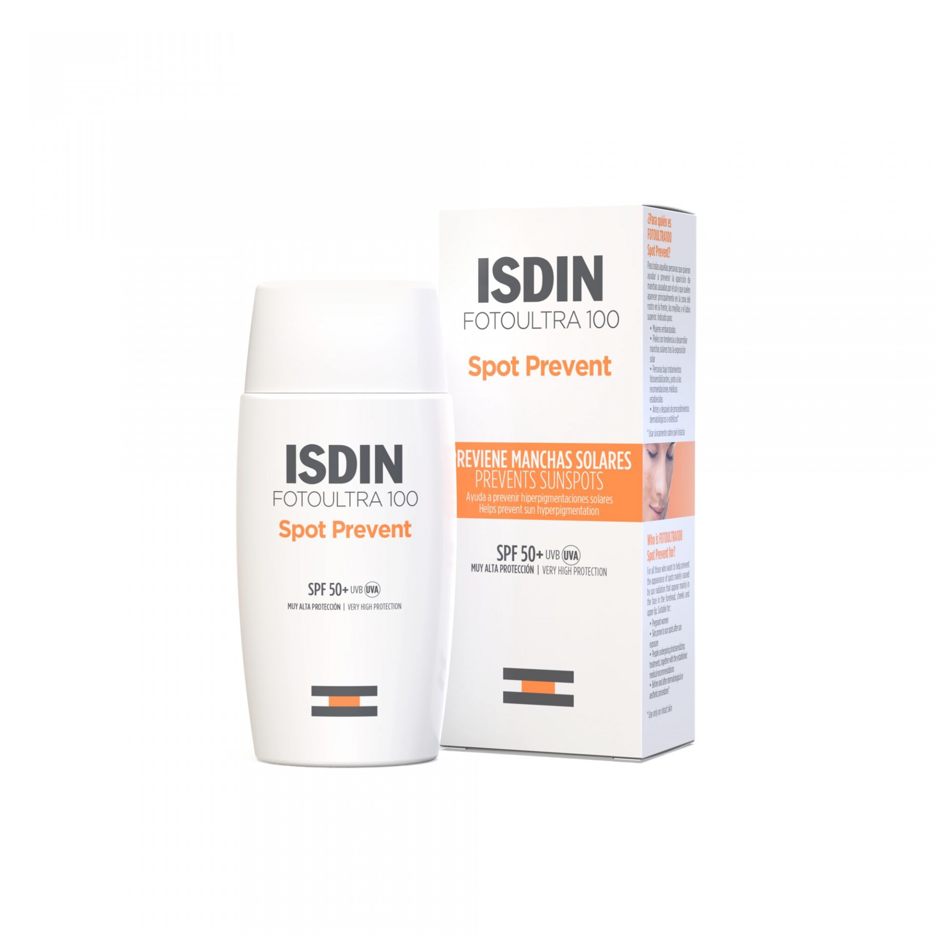 Isdin Fotoultra 100 Spot Prevent Fusion Fluid SPF50+ 50ml