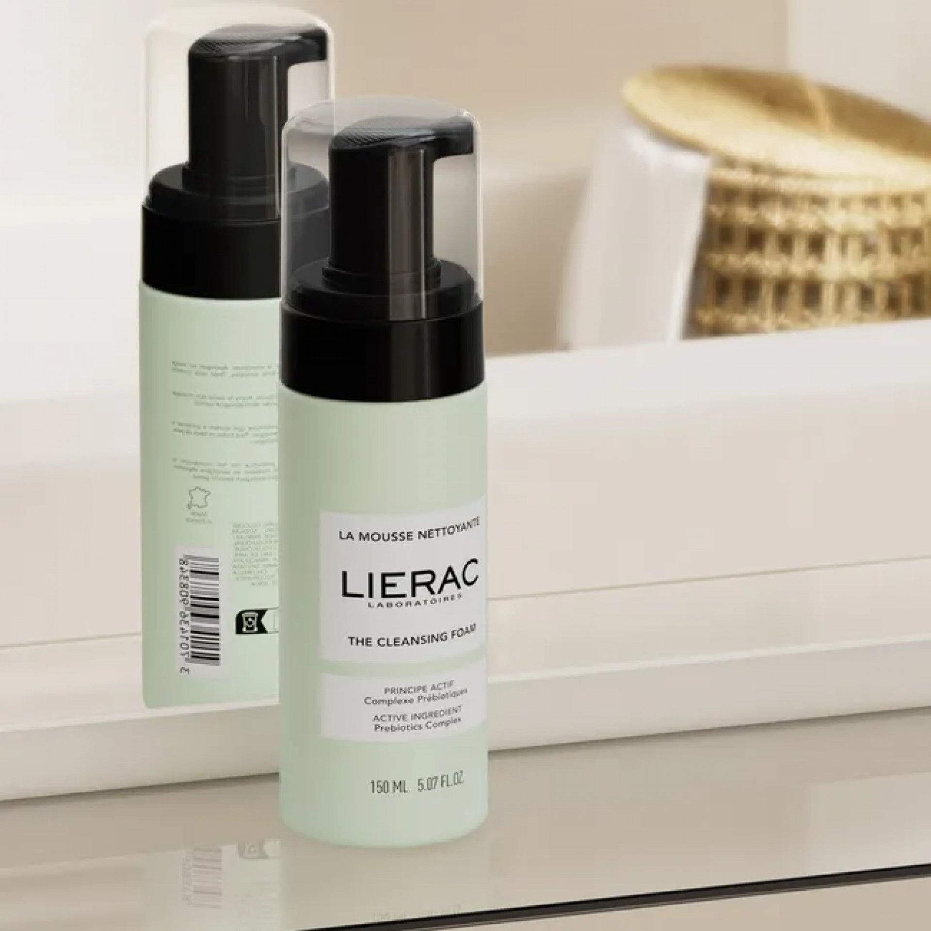 Lierac Cleanser Schiuma Detergente 2x150ml