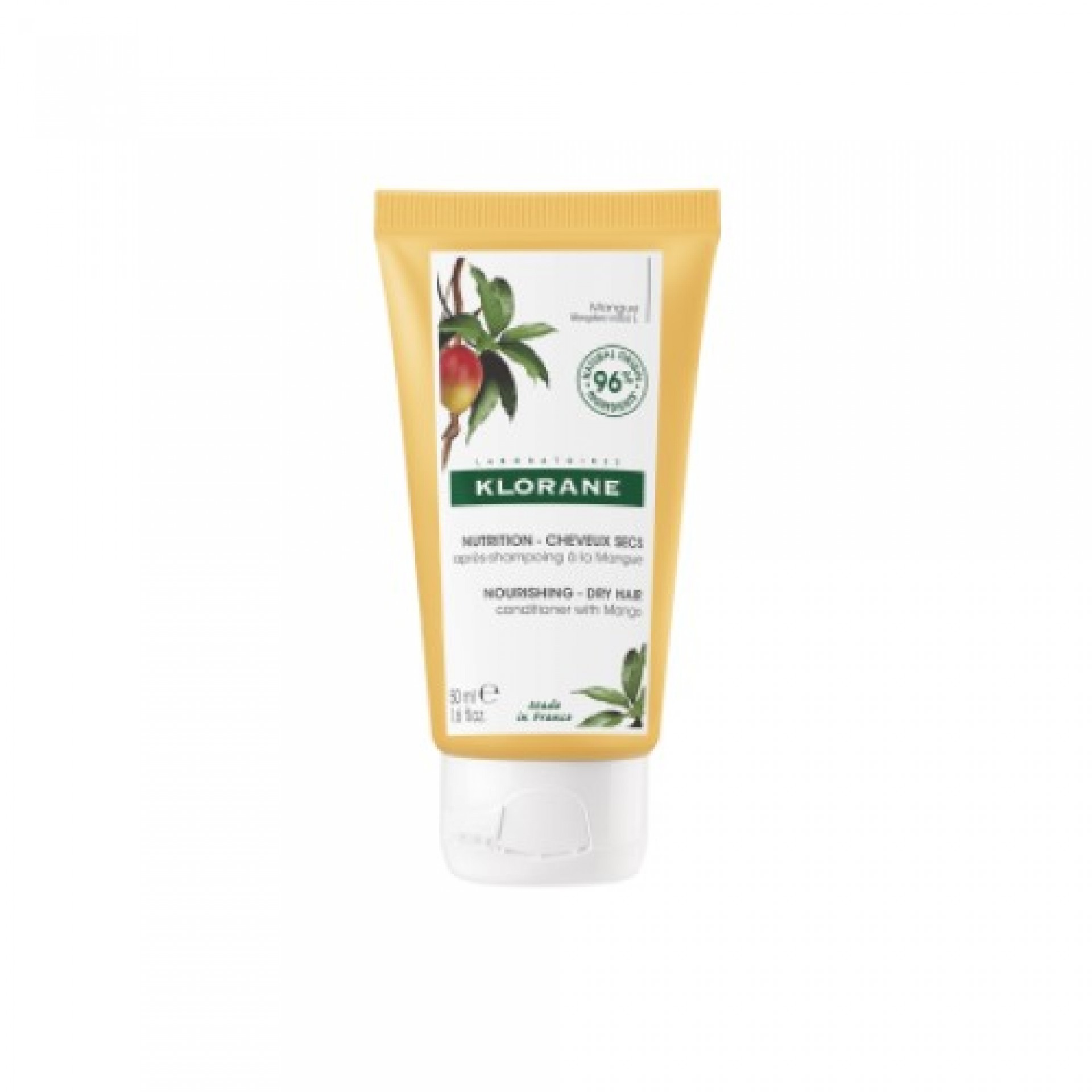 Klorane Baume Après-Shampooing au Beurre de Mangue 50ml