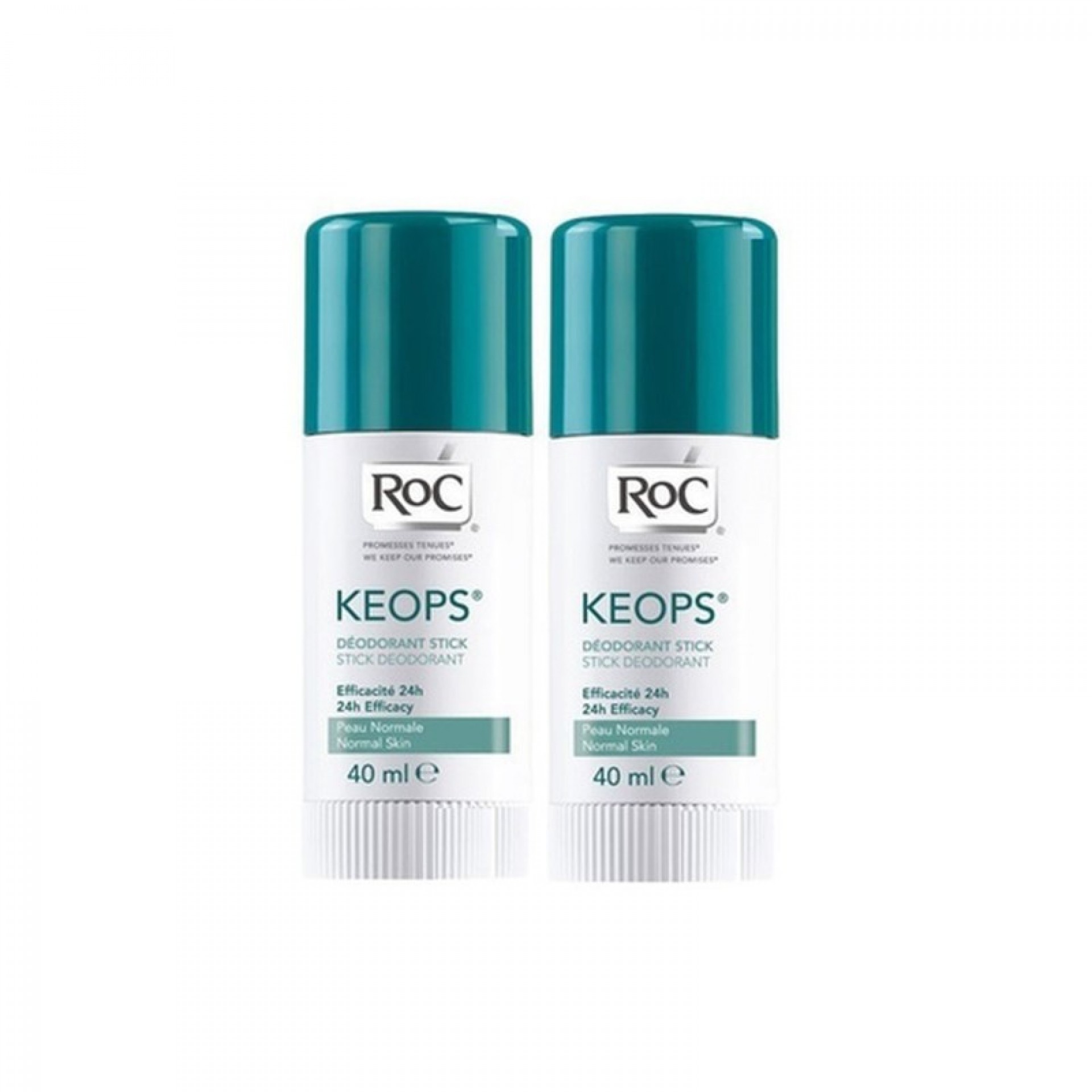 RoC Keops Duo Deodorant Stick 2 x 40ml