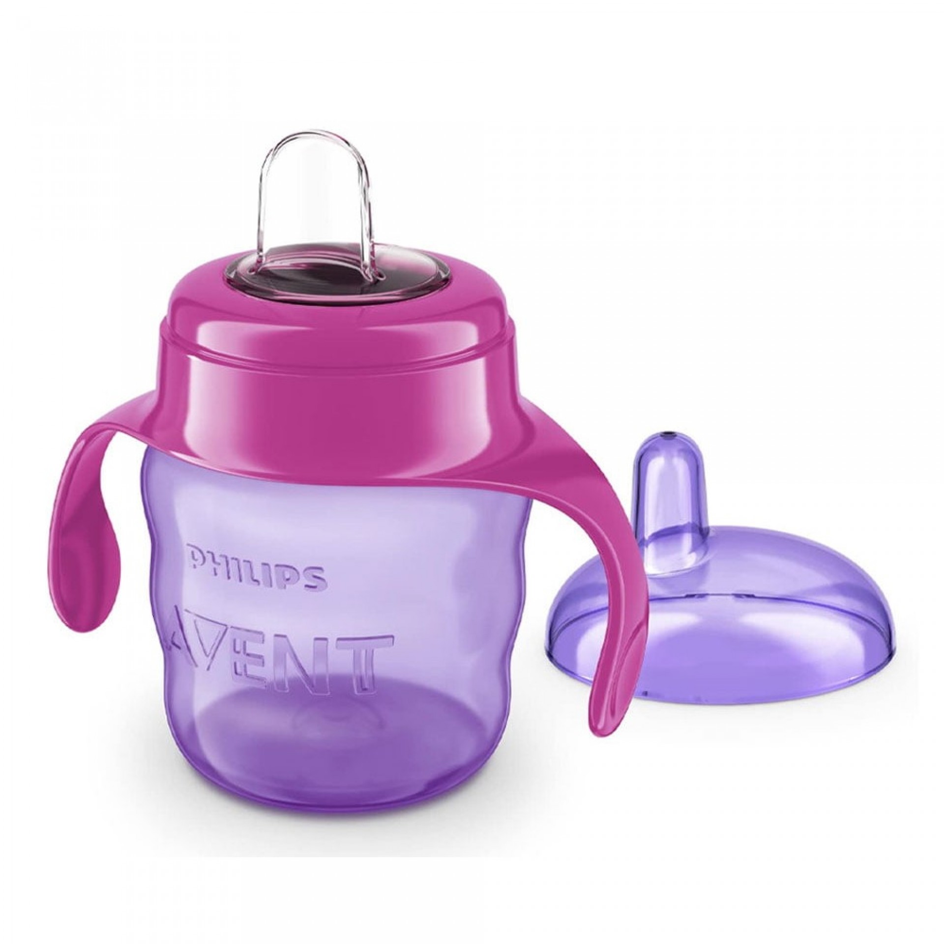 Copo com Bico Rosa 6m+ 200ml