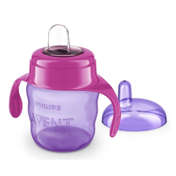 Philips Avent Vaso para Sorber Rosa 6m+ 200ml Philips Avent Vaso para Sorber Rosa 6m+ 200ml