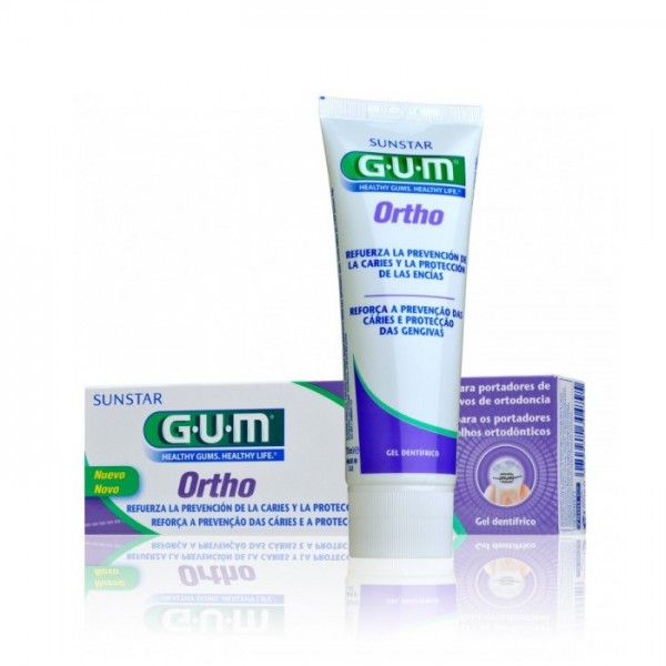 Gum Ortho Gel Dentifrice 75ml