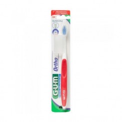 Gum Ortho Medium Toothbrush 124