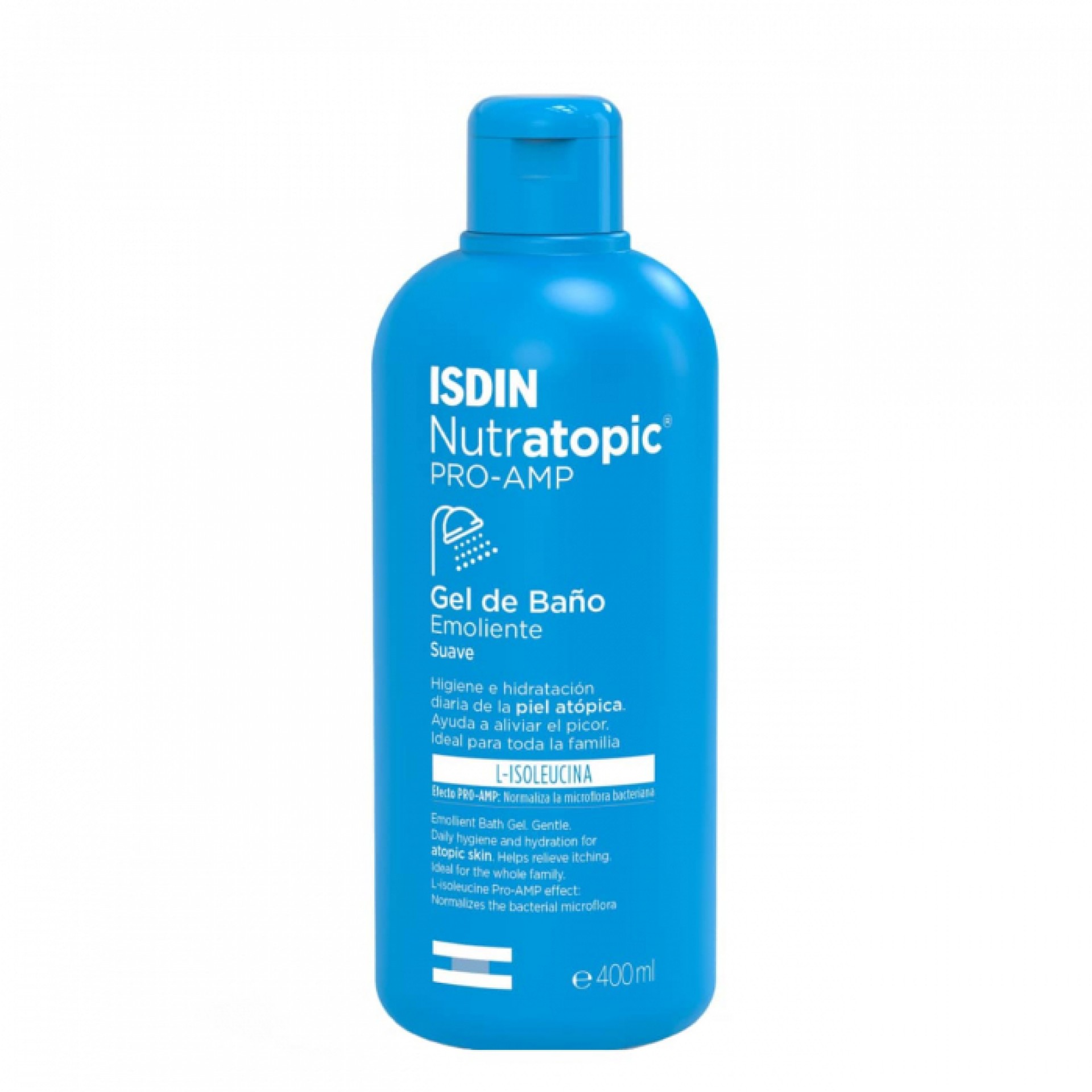 Isdin Nutratopic Pro-AMP Gel de Bain Émollient 400ml