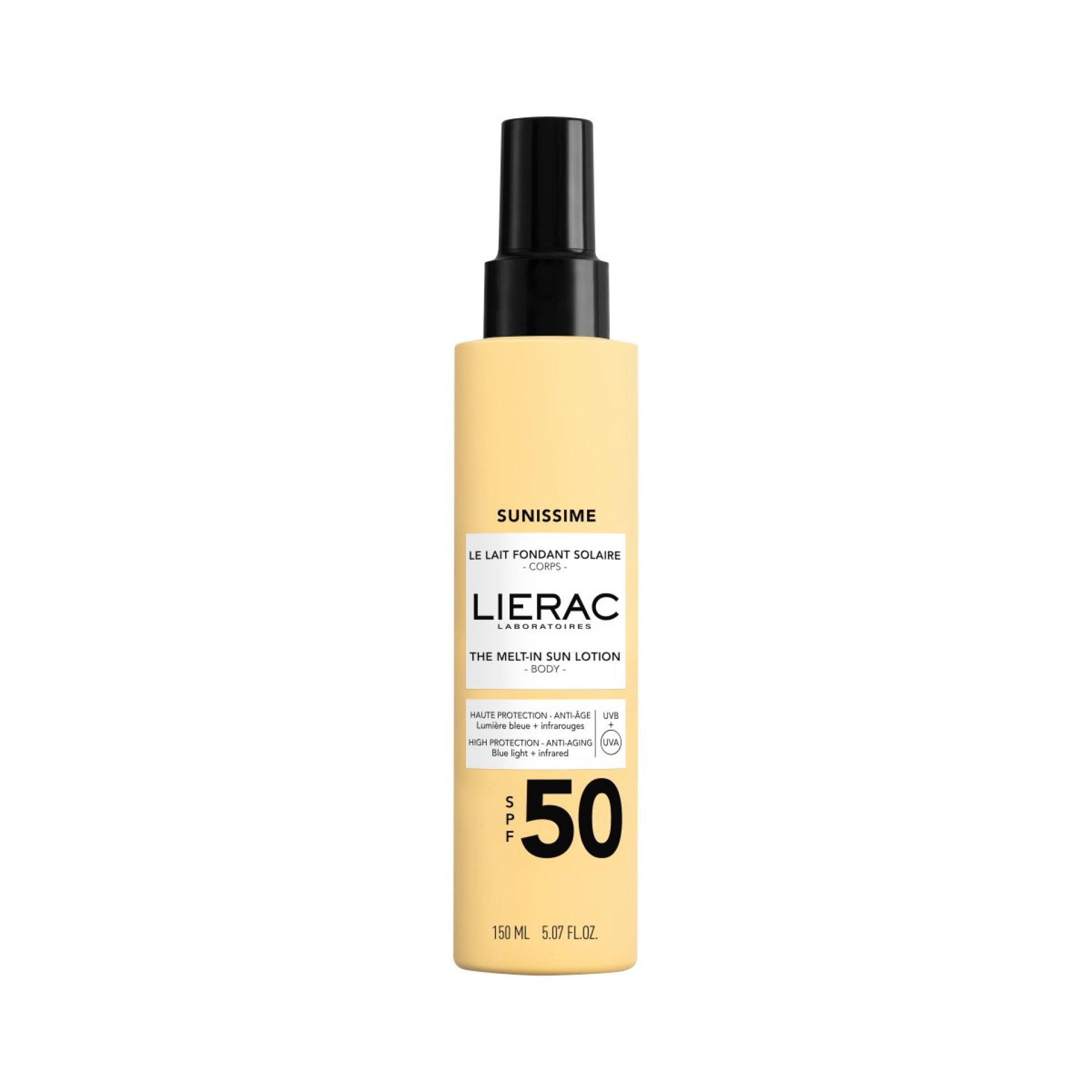 Lierac Sunissime Moisturizing Body Milk SPF50 150ml