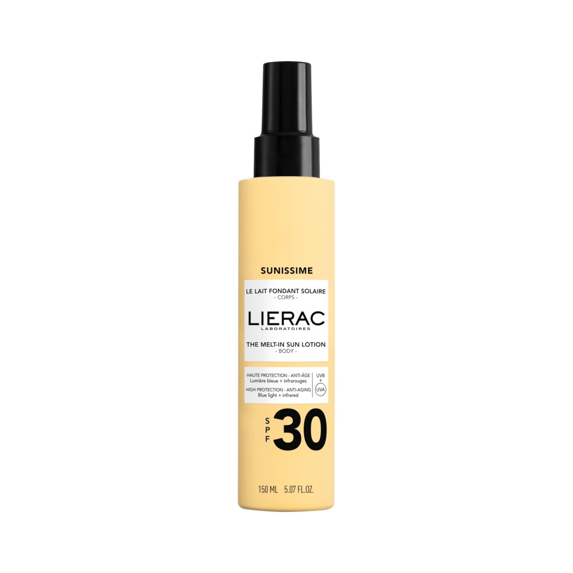 Lierac Sunissime Lait Solaire Hydratant Corps SPF30 150ml