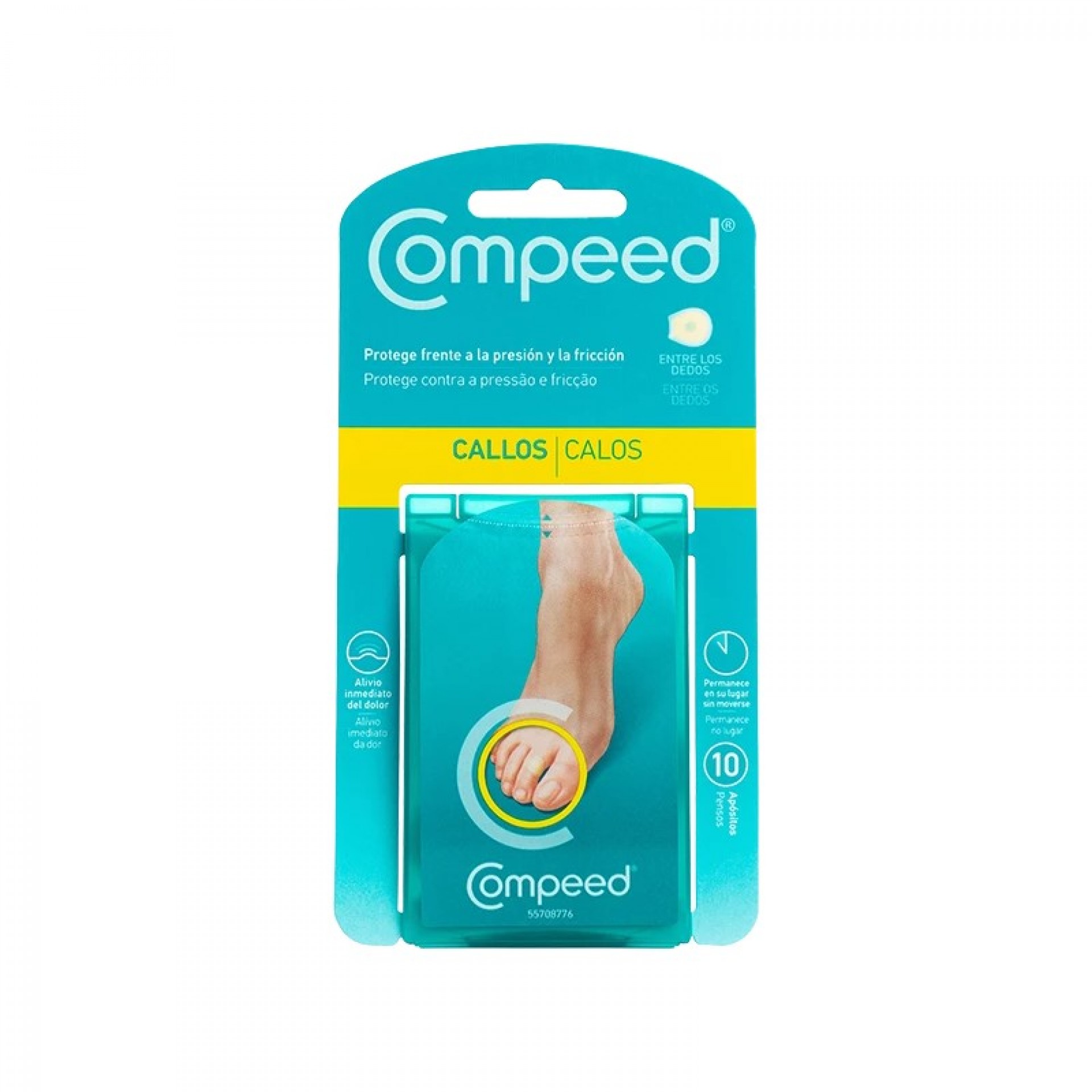 Compeed Pensos Calos Entre os Dedos dos Pés 10 unidades