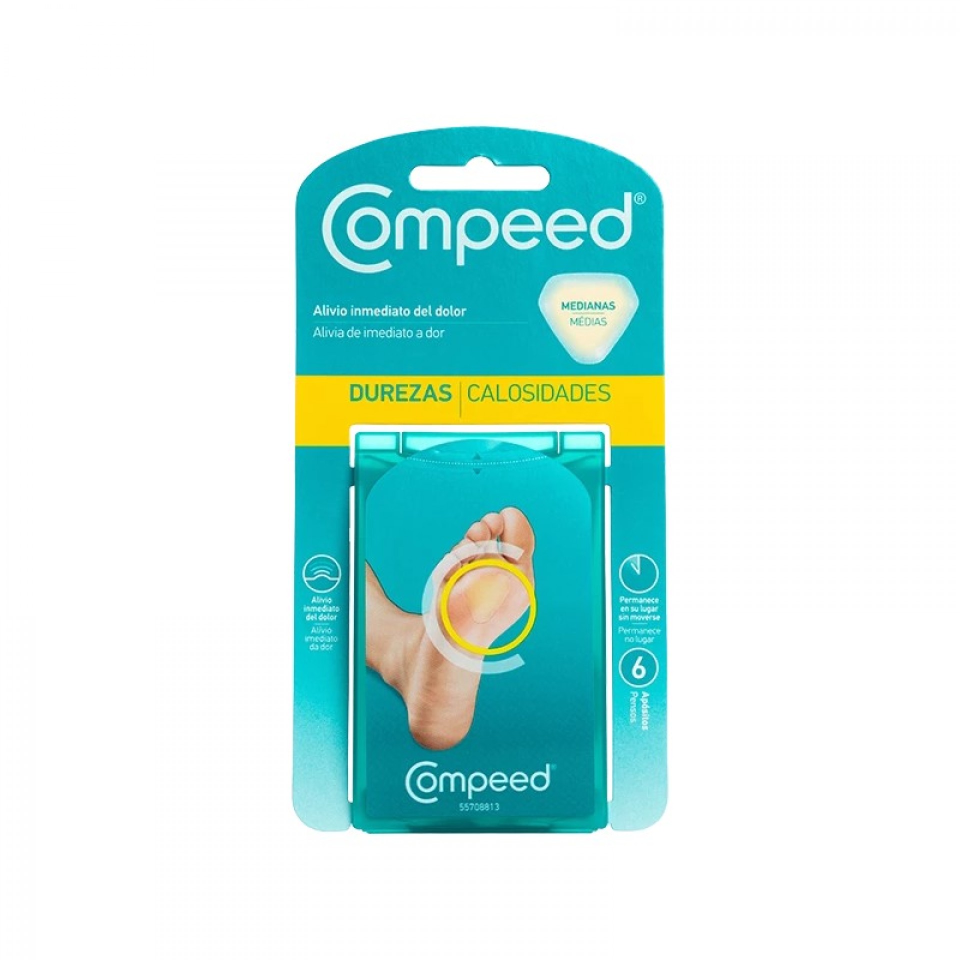 Compeed Pensos Calosidades Médios 6 unidades