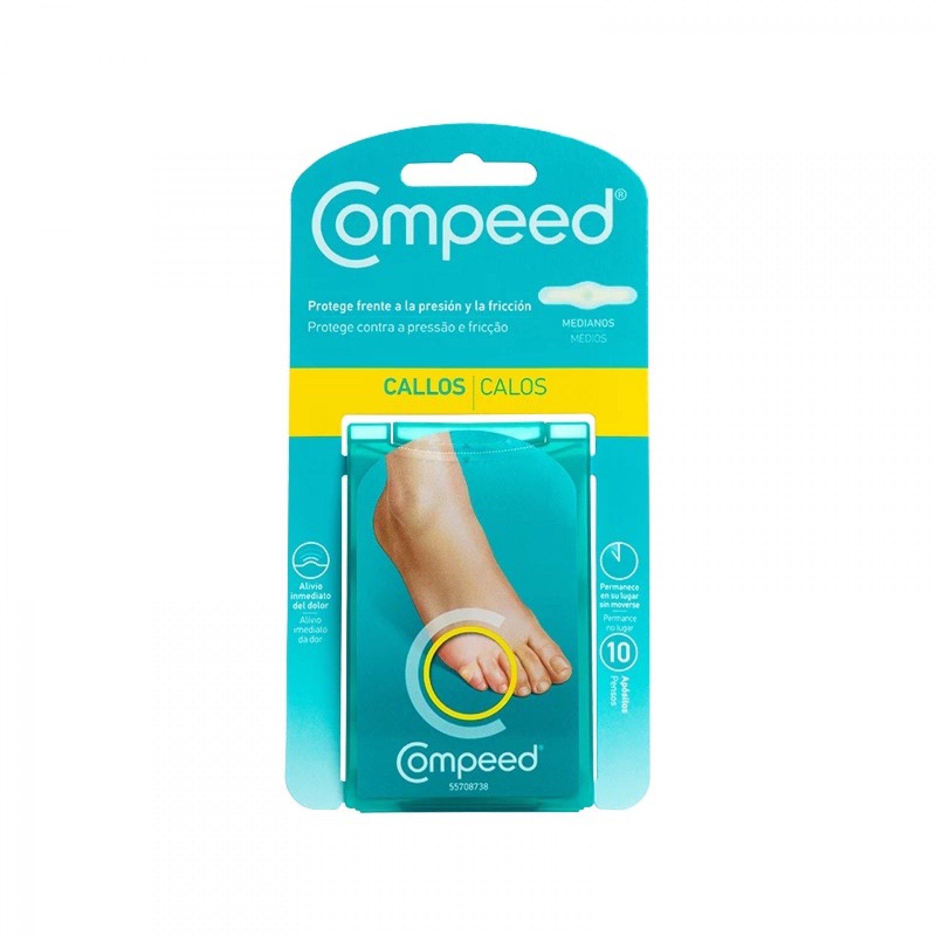 Compeed Pensos Calos Médios 10 unidades