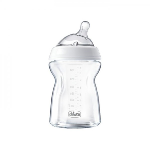 Chicco NaturalFeeling Bibern Cristal 250 ml 0M+