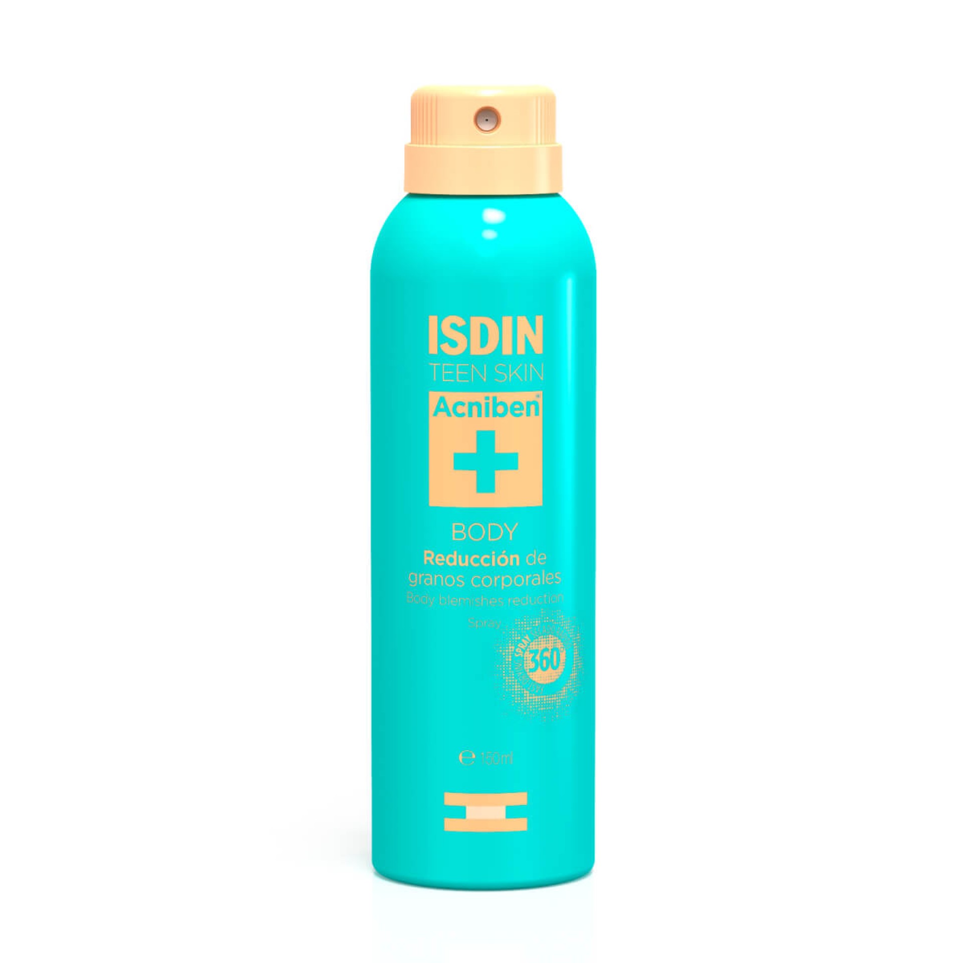 Isdin Teen Skin Acniben Spray Corporel Anti-Acné 150ml