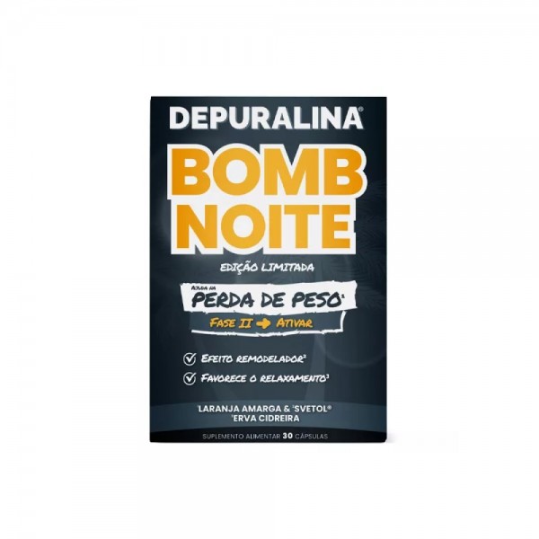 Depuralina Bomba Noche 30 cpsulas