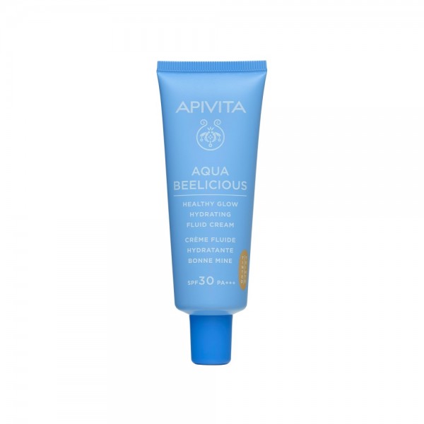 Apivita Aqua Beelicious Fluido Hidratante con Color SPF30 40ml