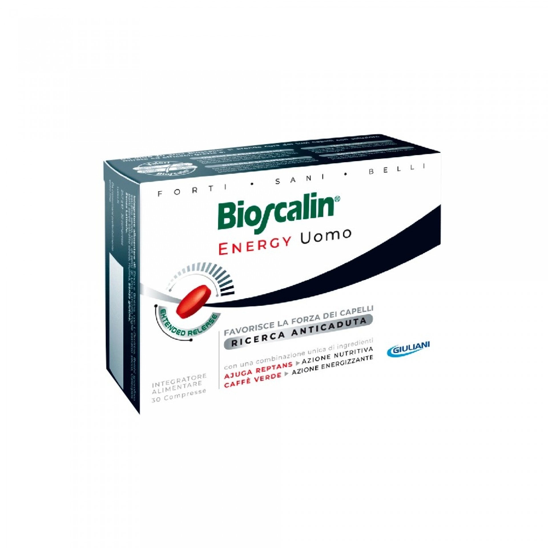 Bioscalin Energy Homme Anti-Chute 30 Comprimés