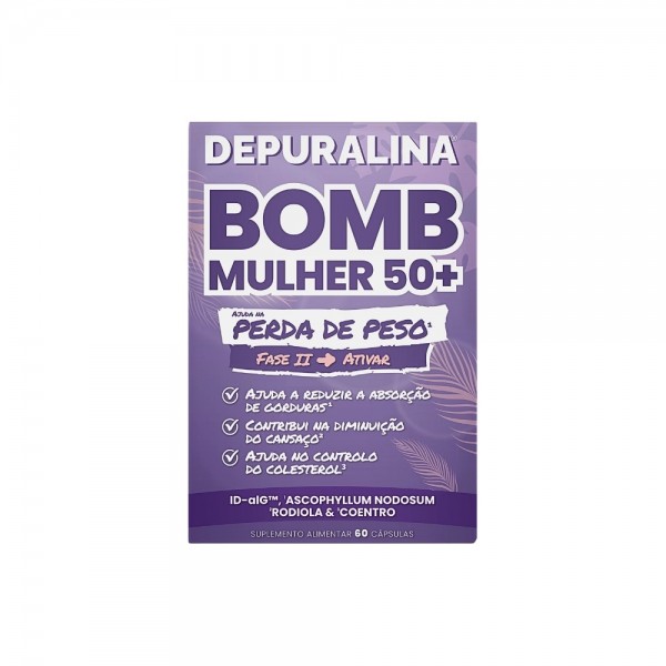 Depuralina Bomb Mulher 50+ 60 Cpsulas