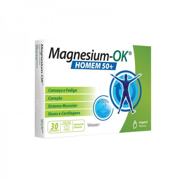 Magnesium-OK Men 50+ Tablets x30