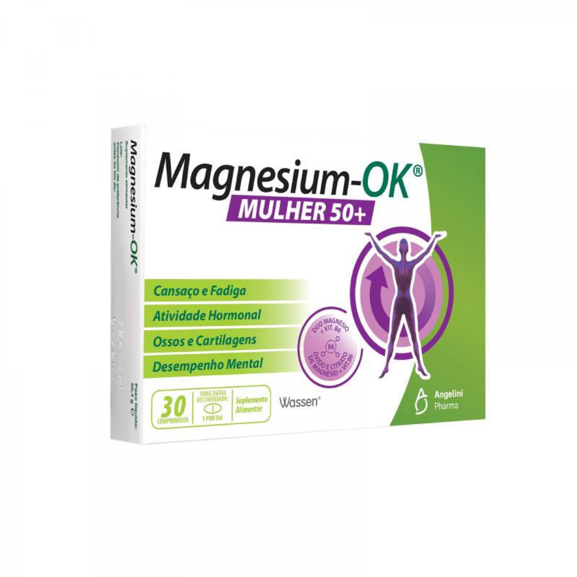 Magnesium-OK Femme 50+ Comprimés x30