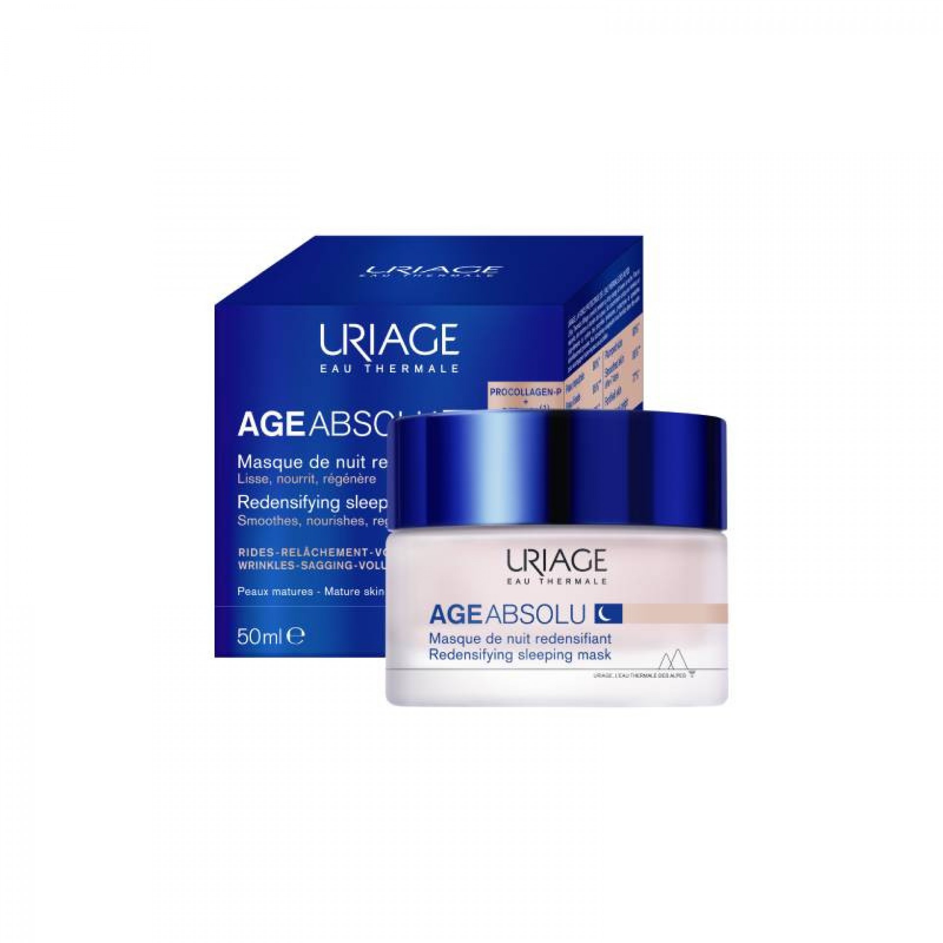 Uriage Age Absolu Máscara de Noite Redensificante 50ml