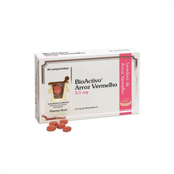 Bioactivo Arroz Vermelho 2.5mg 90 Comprimidos