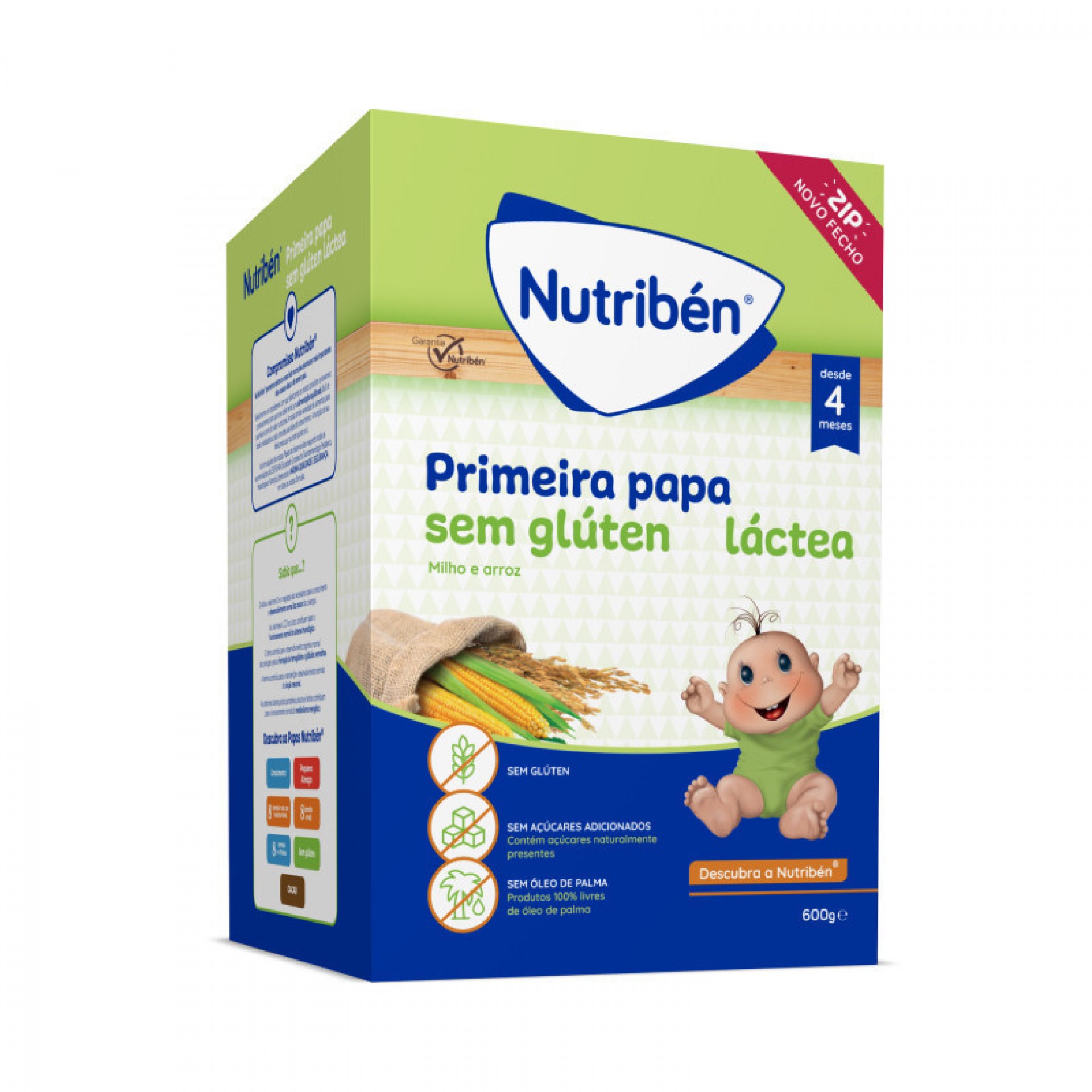 Primeira Papa Láctea Sem Glúten 600g