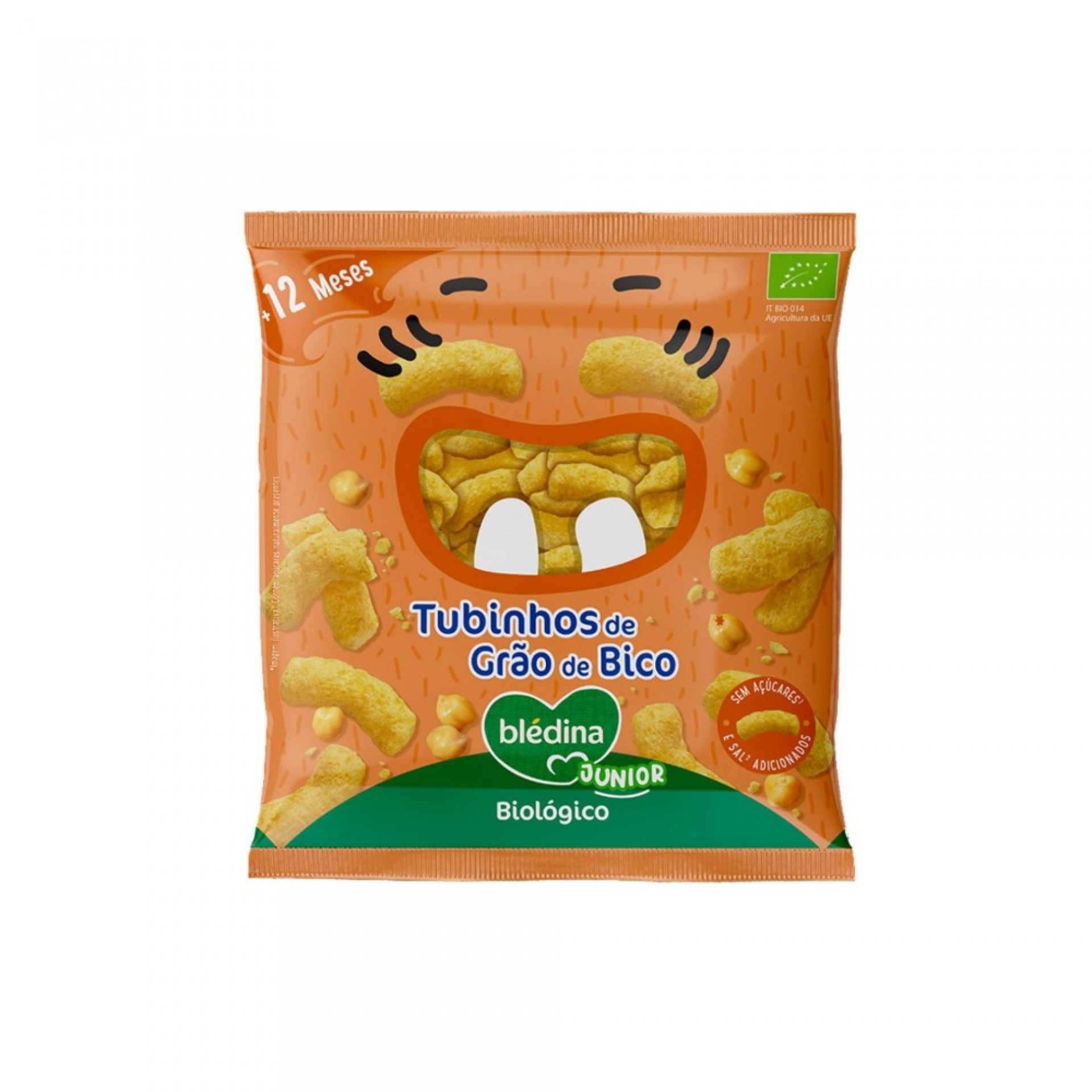 Blédina Junior Snack Bio Tubes de Pois Chiches +12m