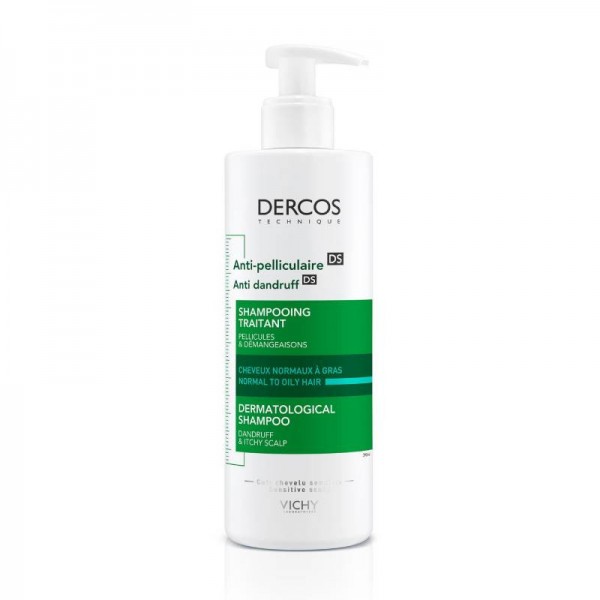 Vichy Dercos Anti-Dandruff Shampoo Normal to Oily Hair 390ml