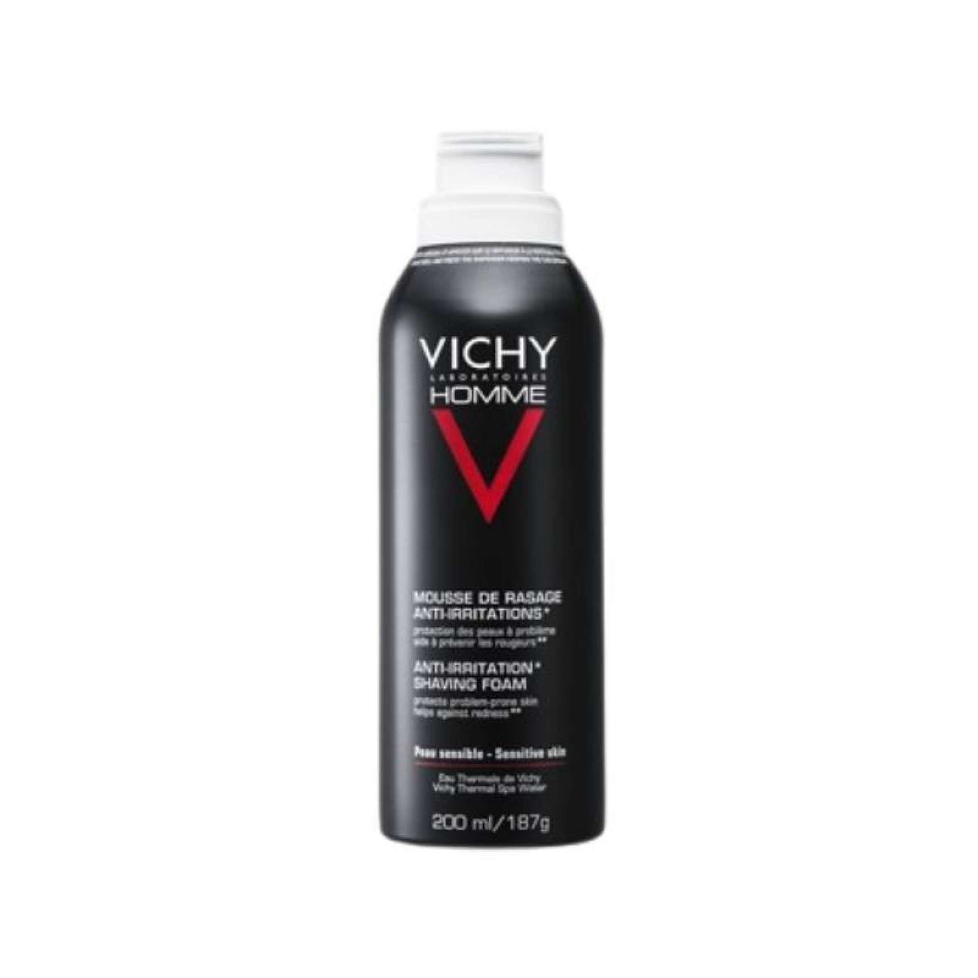 Vichy Homme Mousse de Barbear Anti-irritações 200ml