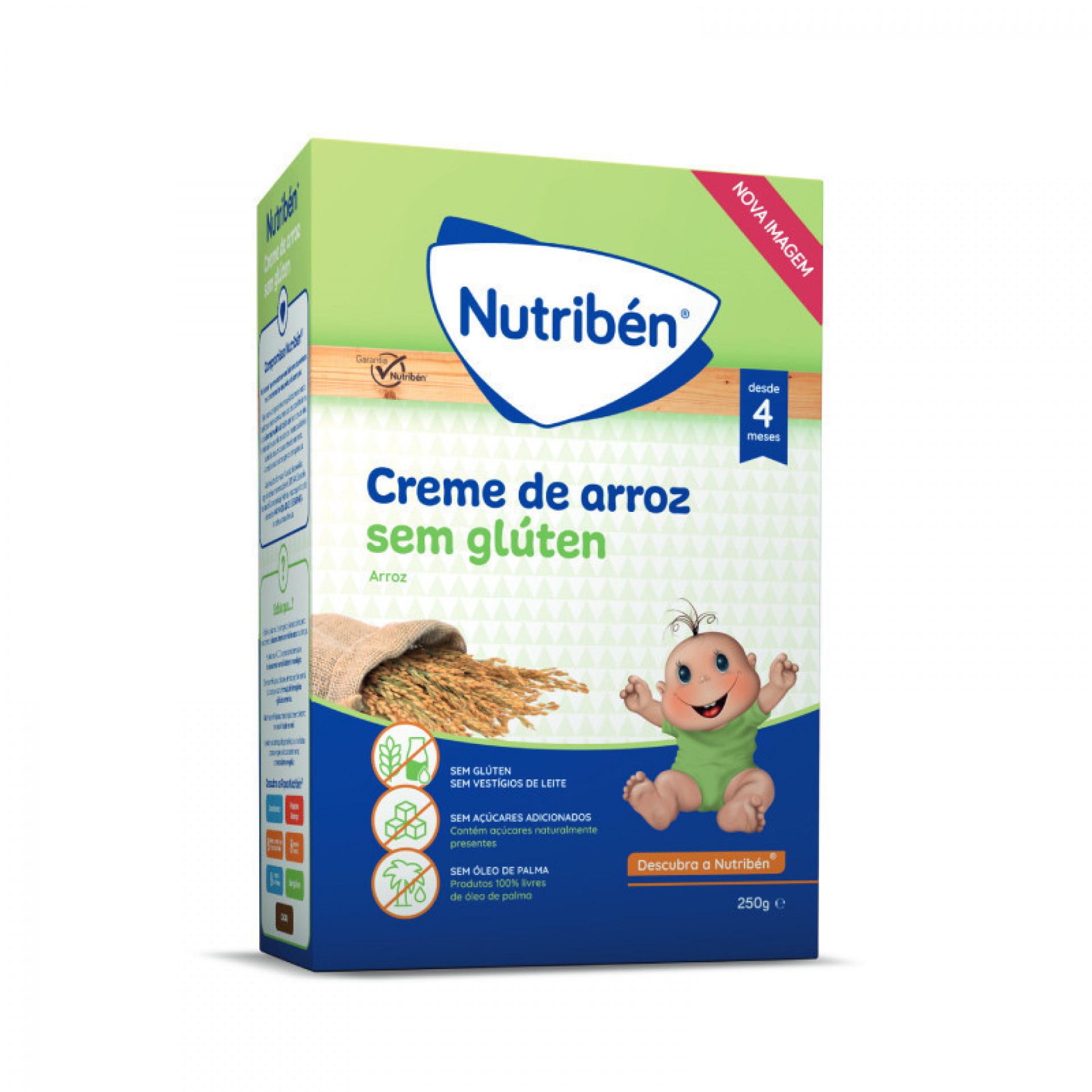 Nutribén Non-Dairy Rice Cream 250g +4M