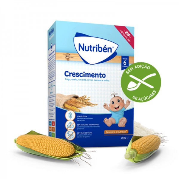 Nutribn Papa No Lctea Crescimento 250g +6M