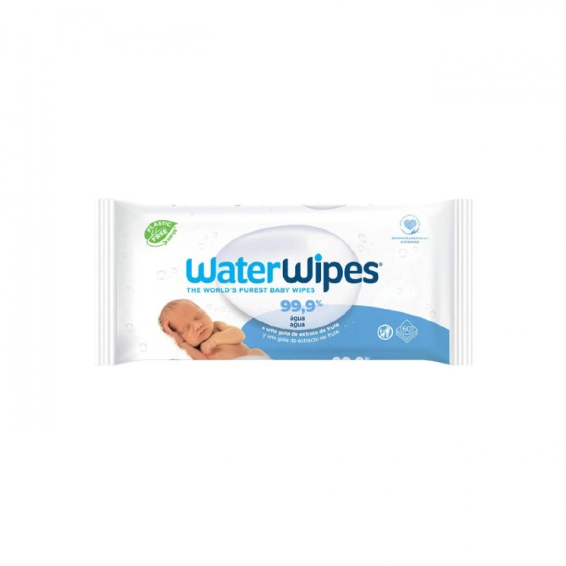 WaterWipes Toalhitas para Bebé 60 toalhitas