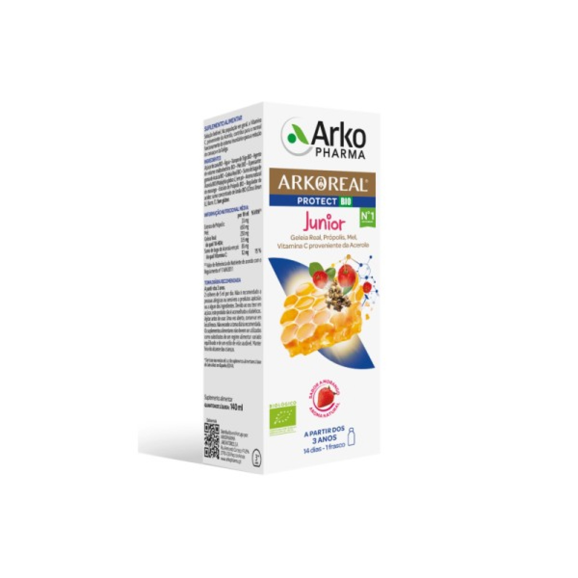 Arkoreal Protect Júnior Bio Xarope 140ml