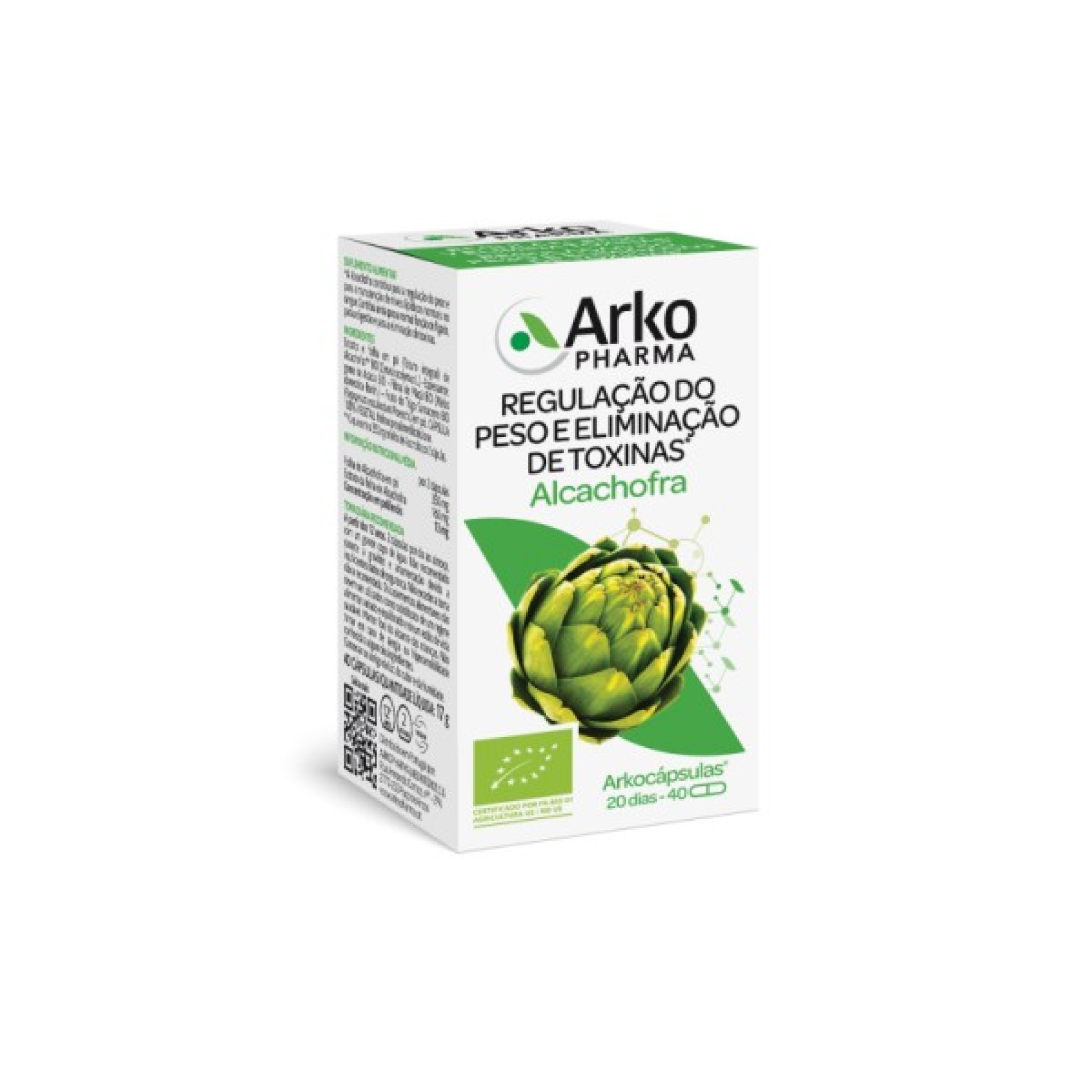 Arkocápsulas Alcachofra 40 Cápsulas