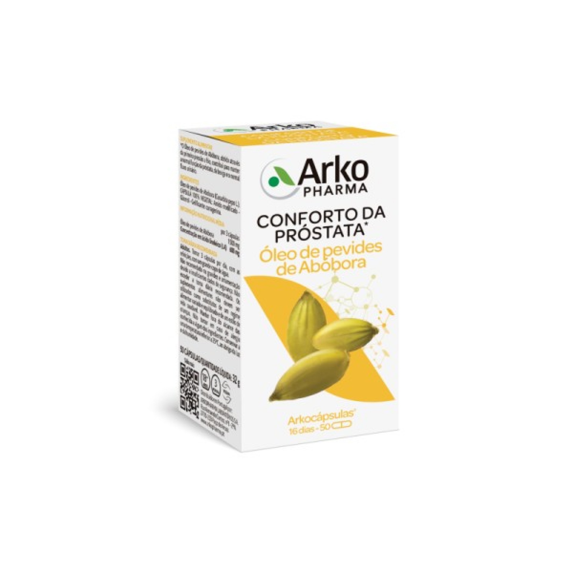 Arkocaps Huile de Pépins de Courge 50 Gélules