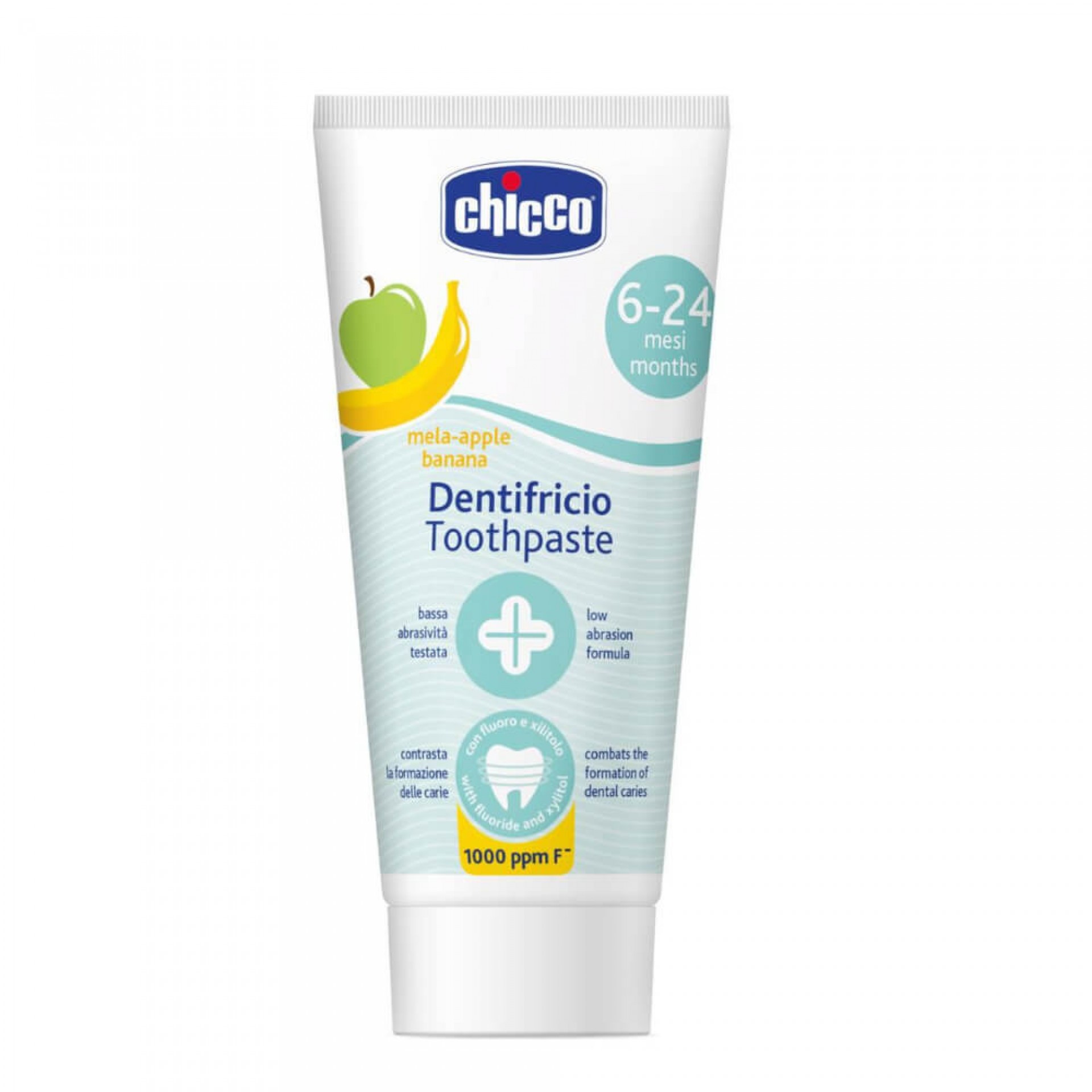 Chicco Dentífrico Maçã-Banana 6M+