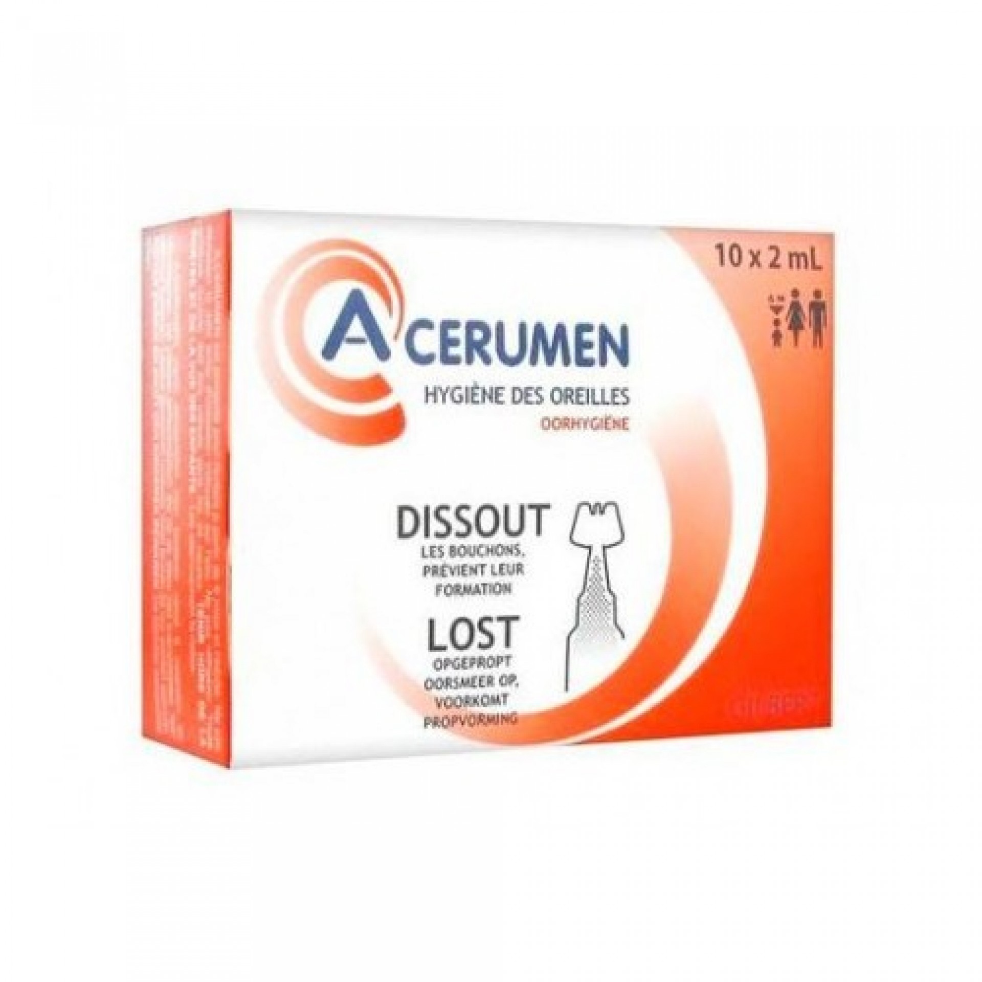 A-Cerumen Solução Unidose 10x2ml