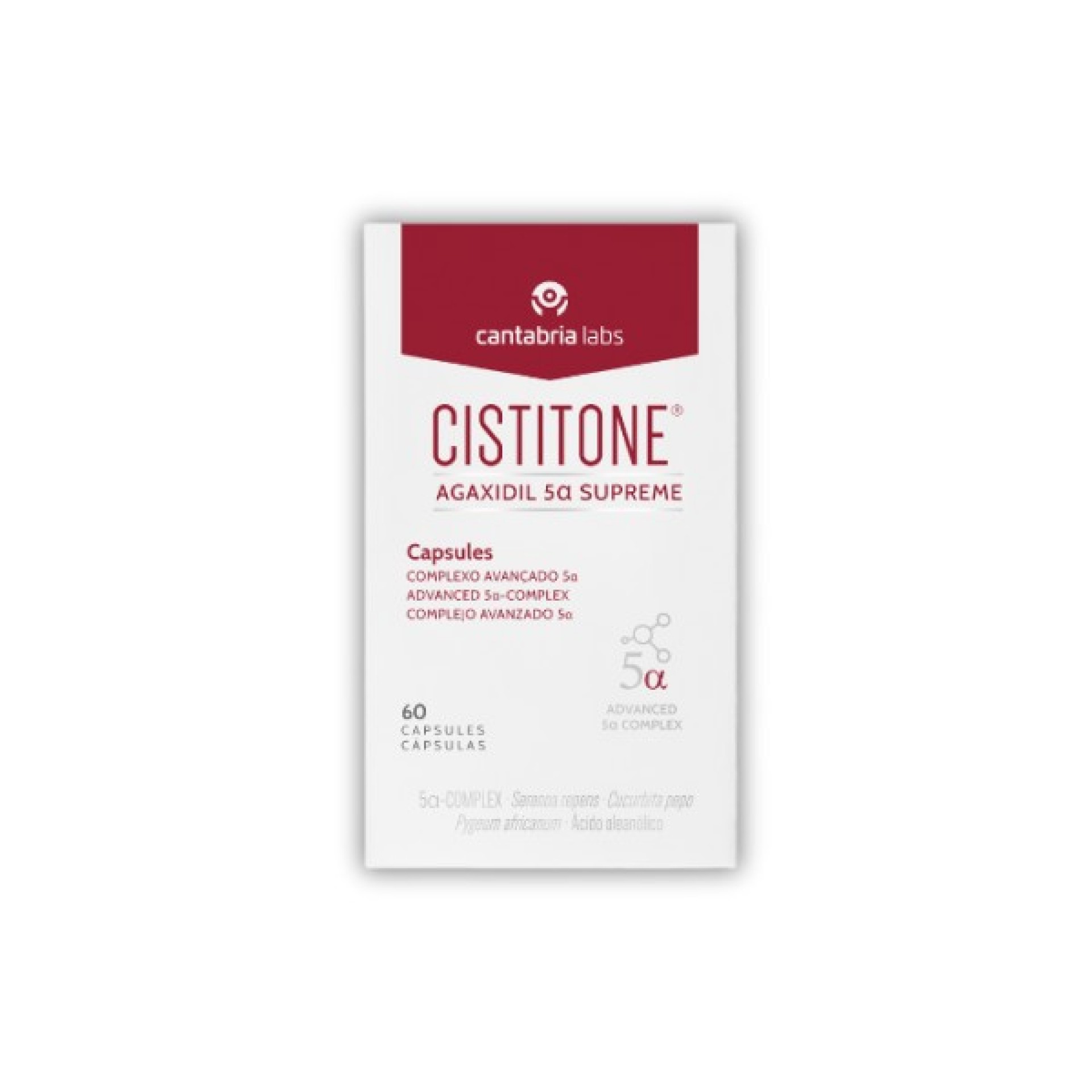 Cistitone Agaxidil 5α Supreme 60 Cápsulas