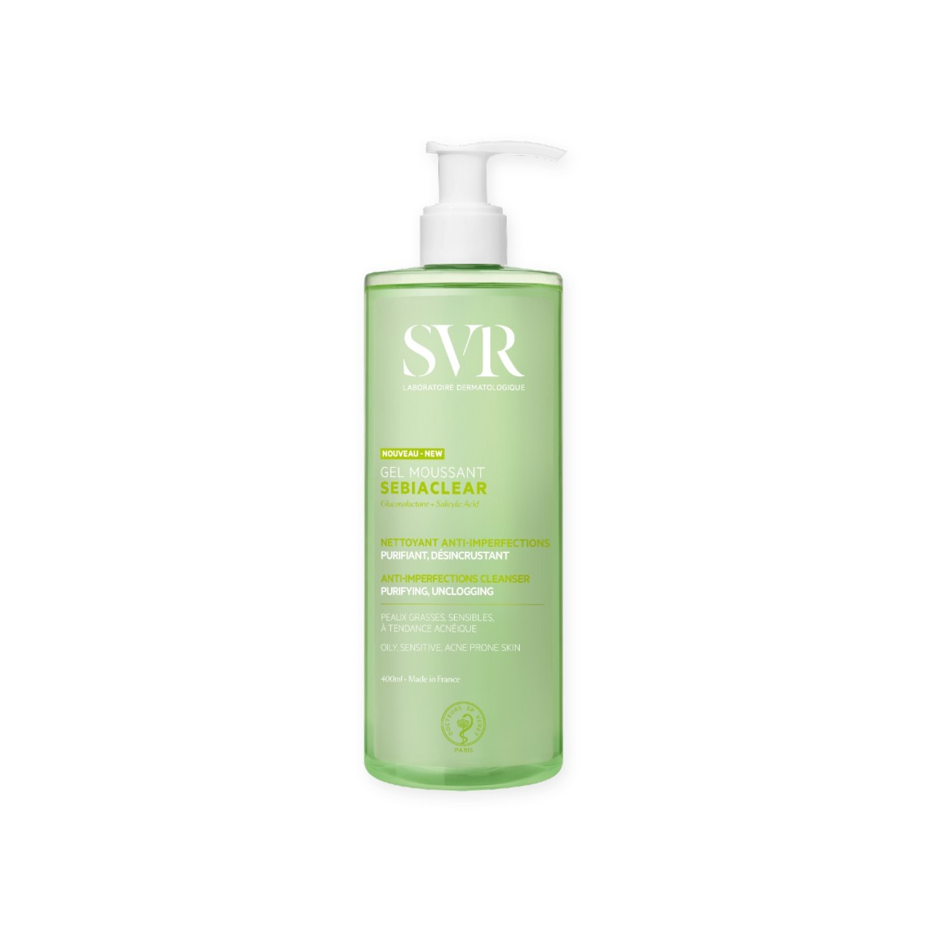 SVR Sebiaclear Cleansing Gel 400ml