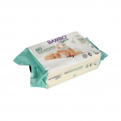 Bambo Nature Toallitas Sin Fragancia 80 unidades