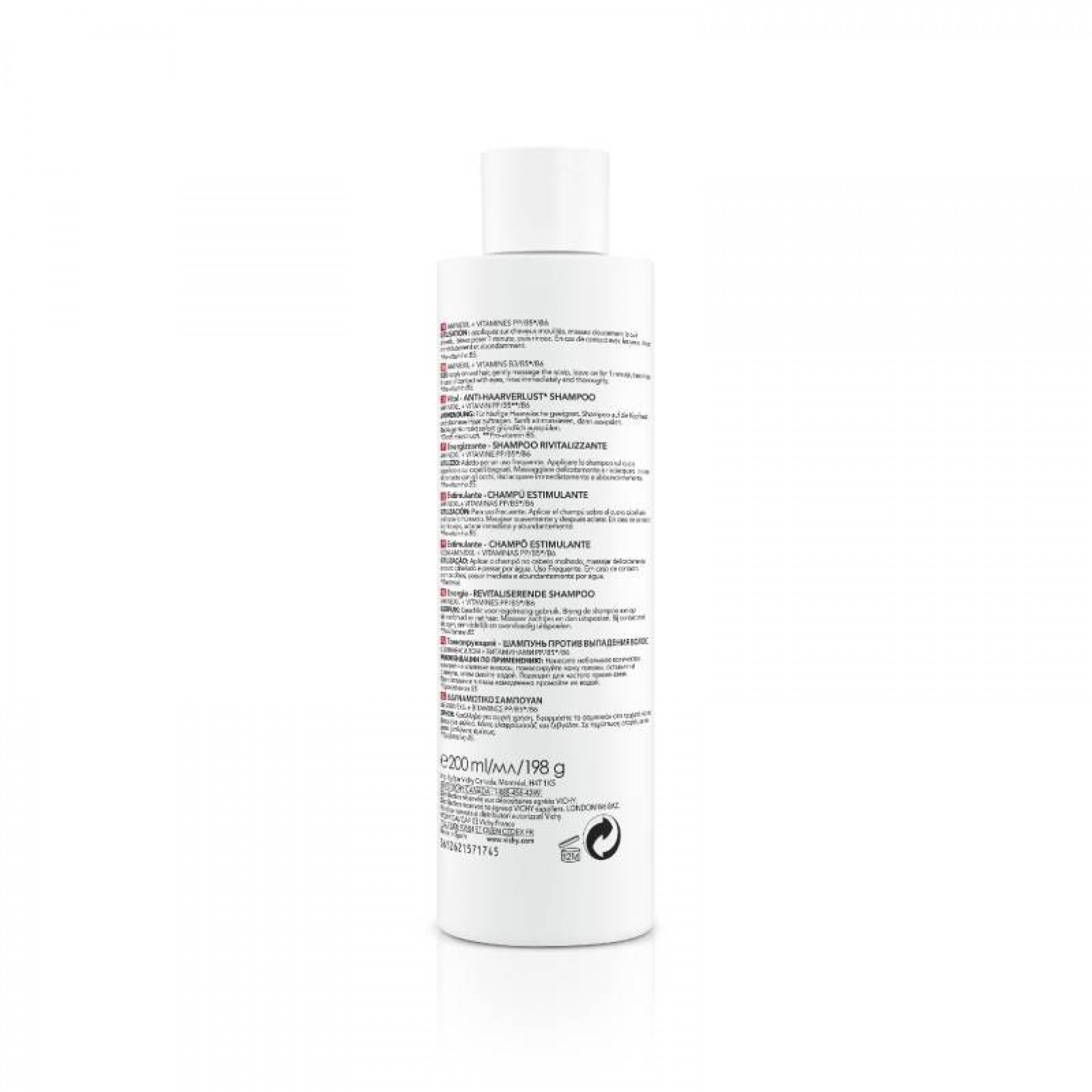 Dercos Shampoo Energizante 200ml